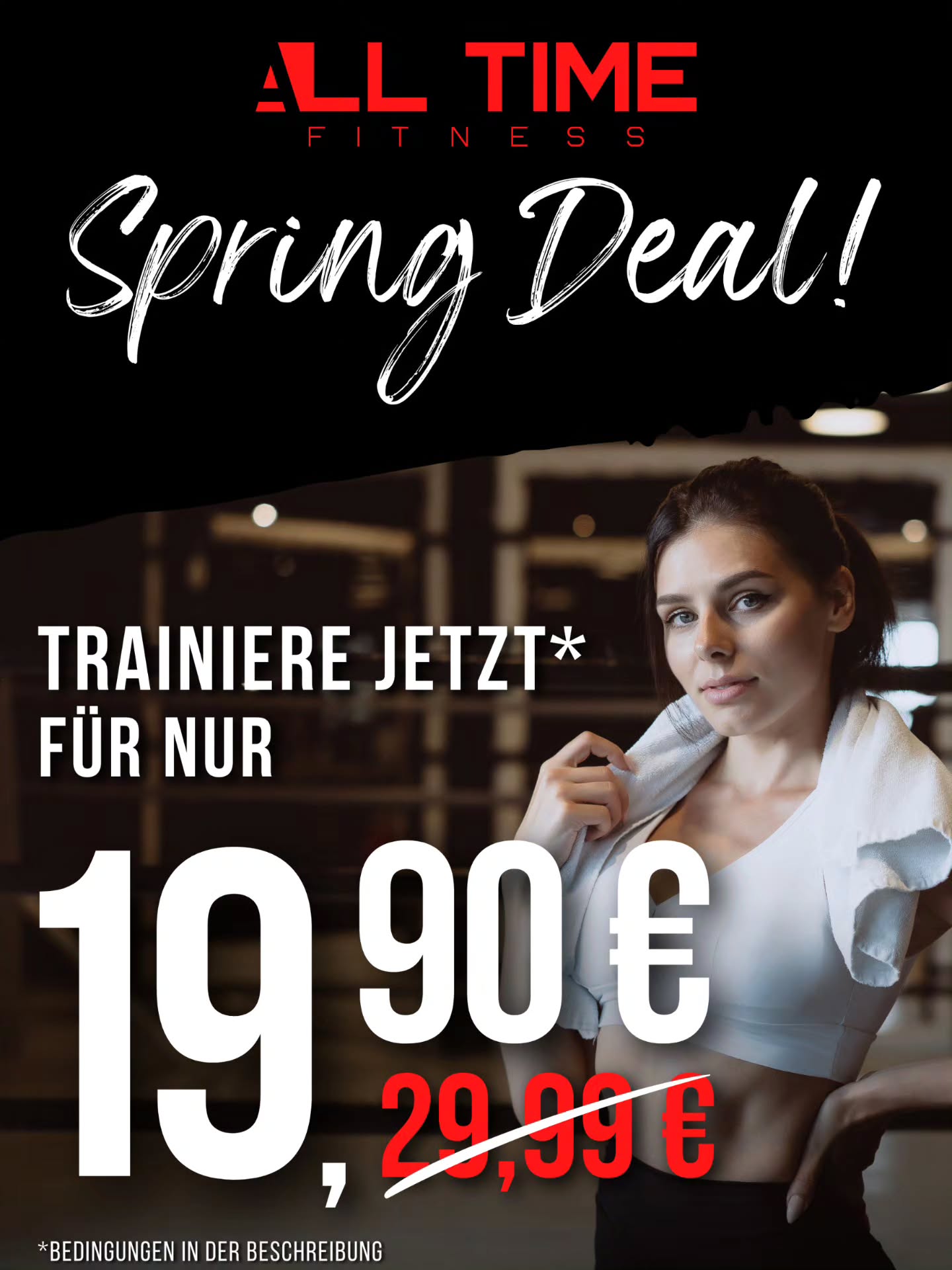 All Time Fitness Facebook ad: Wähle deinen Club