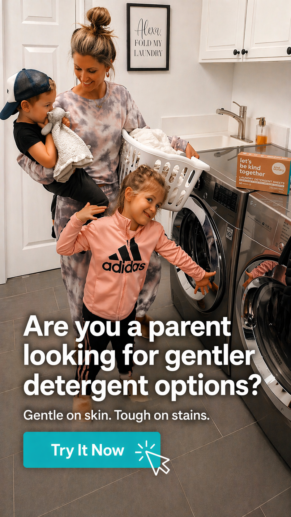 Kind Laundry Facebook ad