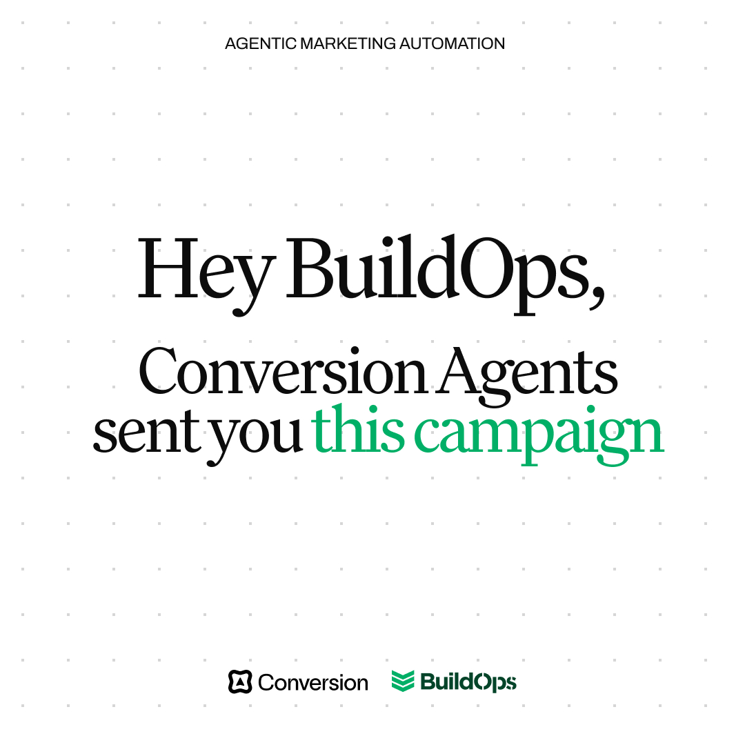 TryConversion Facebook ad: The Last Marketing Tool for BuildOps