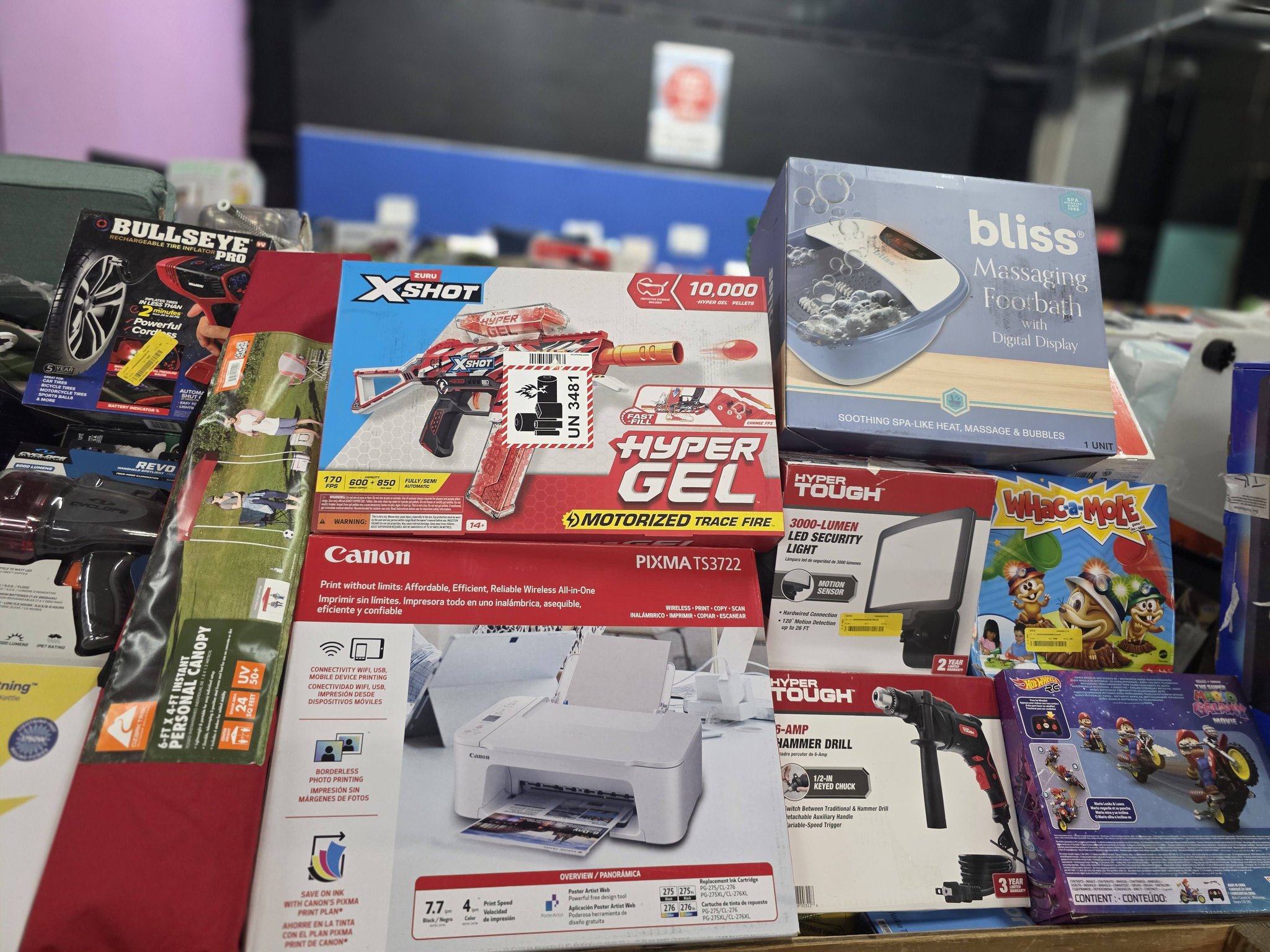 Liquidation Station Facebook ad: * Big Deals Await at Liquidation Station