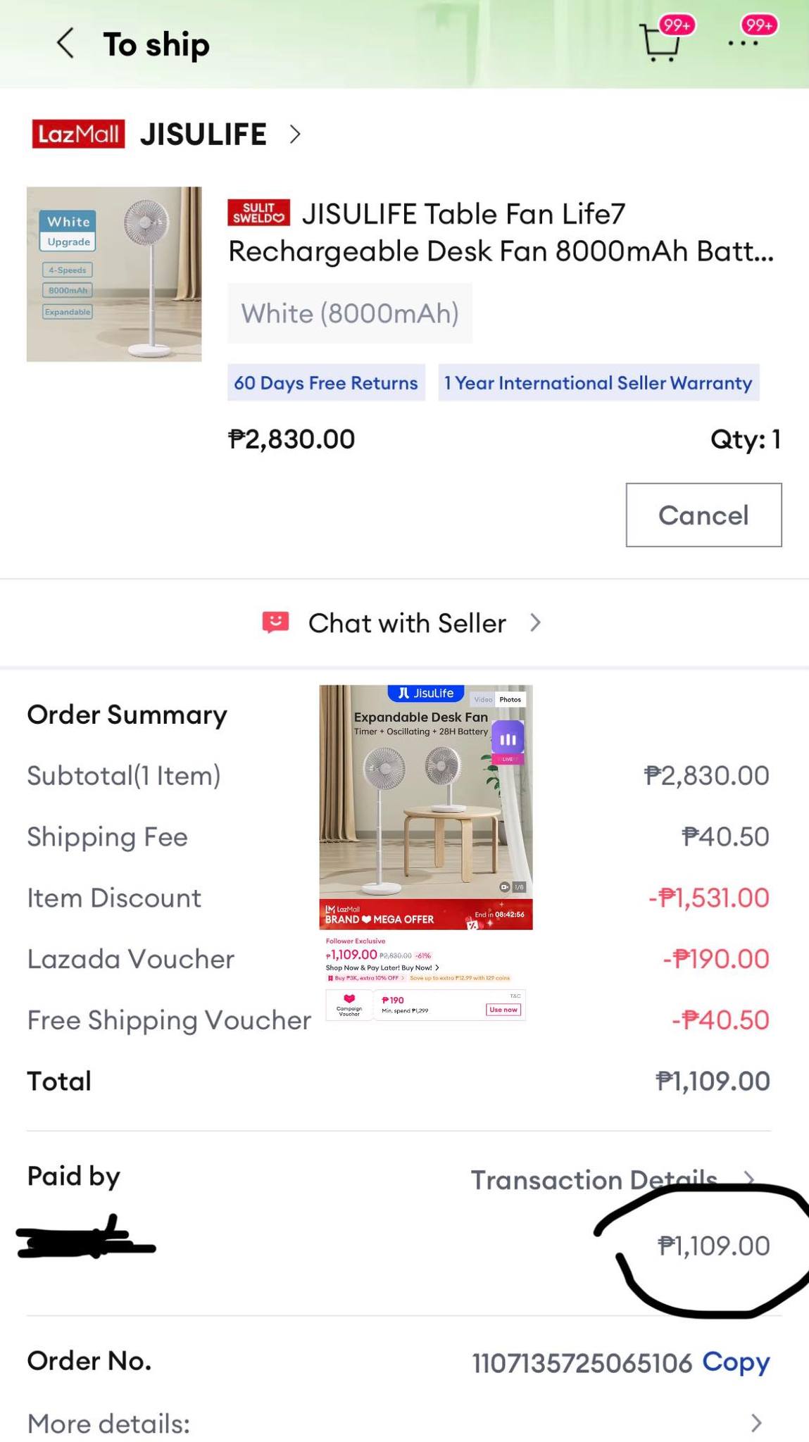 Mommy Mye. Facebook ad: Sobrang sulit ng 30% OFF at patong patong…