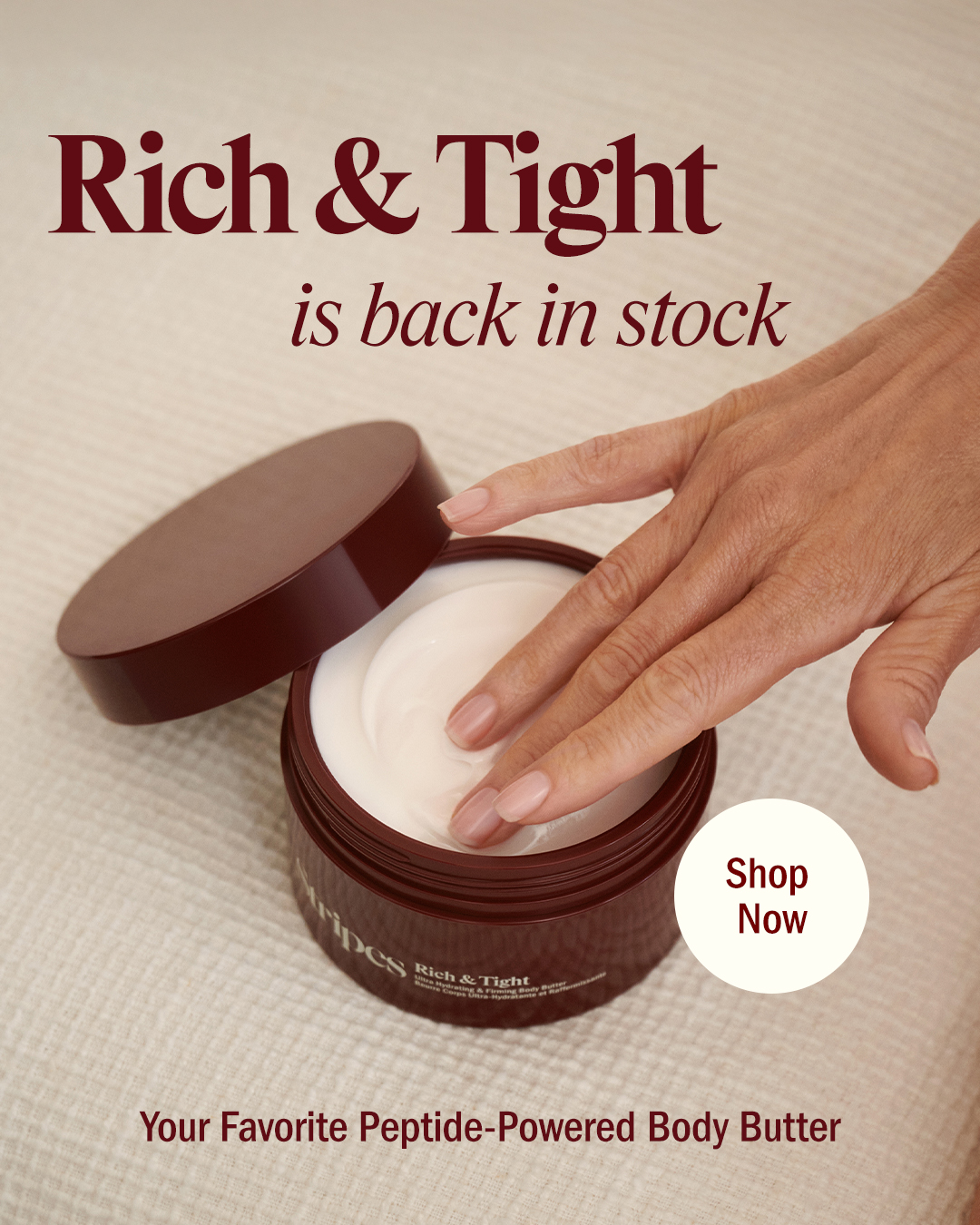 Stripes Beauty Facebook ad
