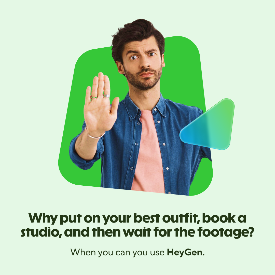 HeyGen Facebook ad
