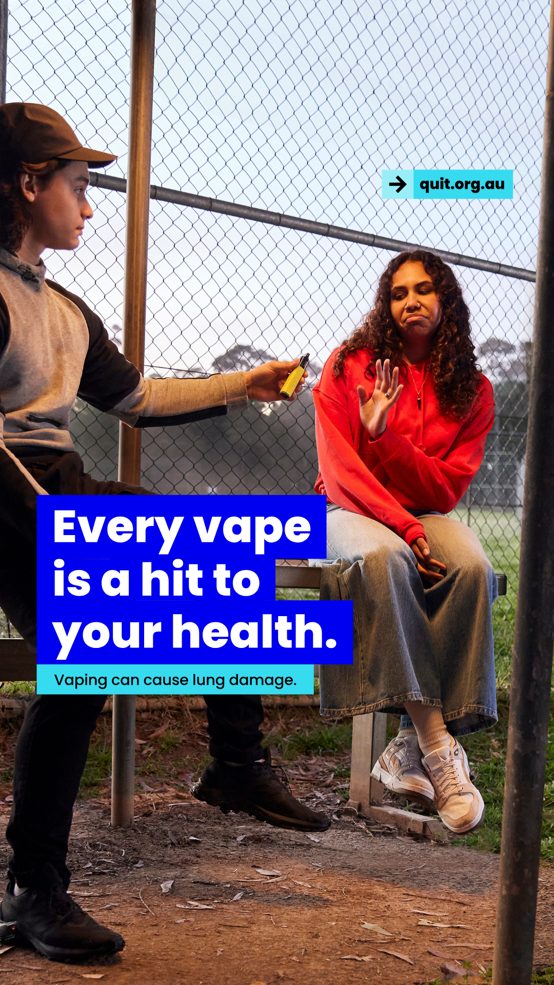 Quit Facebook ad