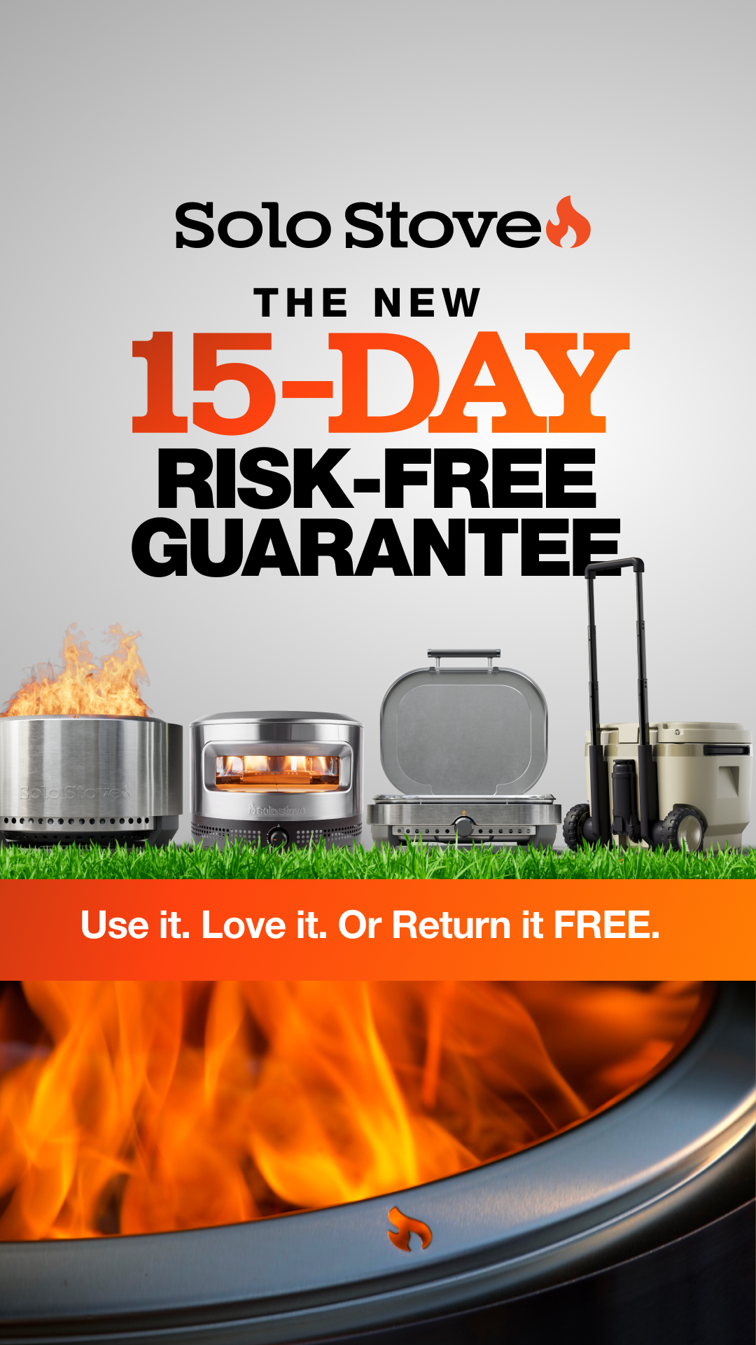 Solo Stove Facebook ad