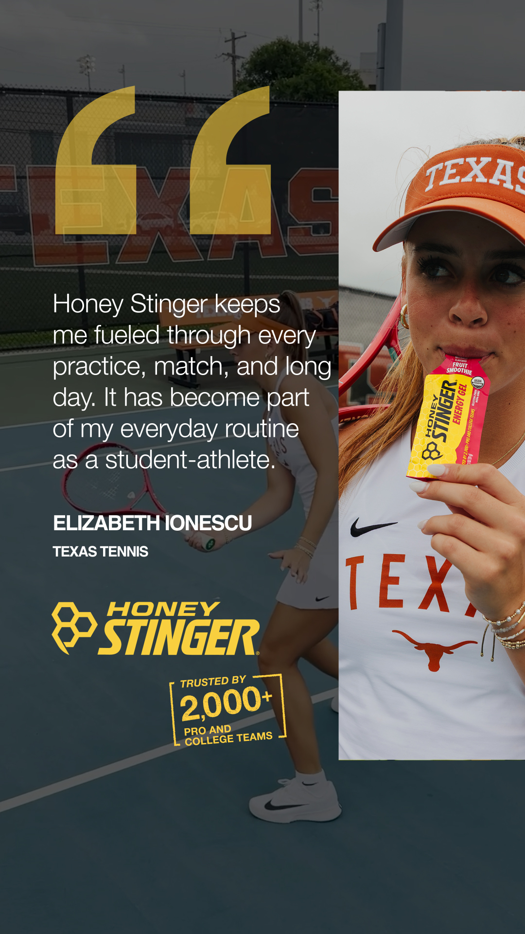 Honey Stinger Facebook ad