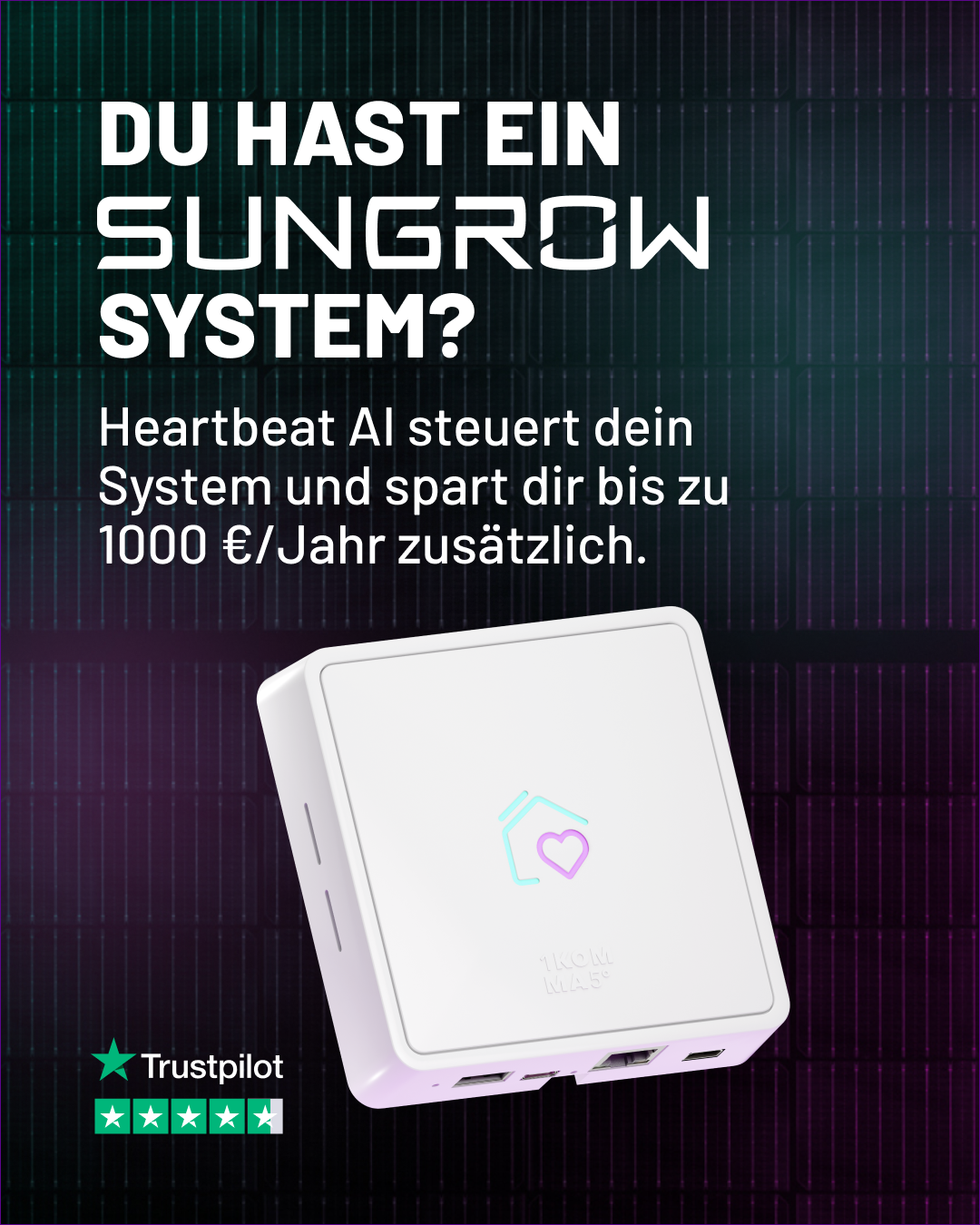 1KOMMA5GRAD Facebook ad