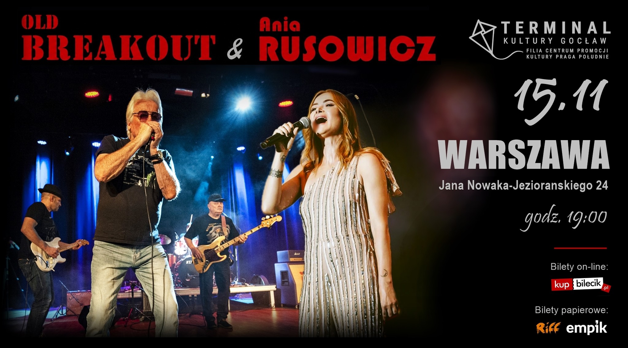 Old Breakout Facebook ad: OLD BREAKOUT & ANIA RUSOWICZ