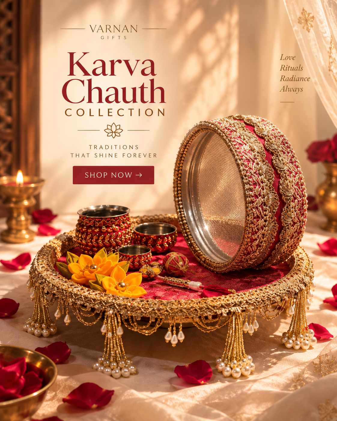 Varnan Gifts Facebook ad: Karva Chauth
