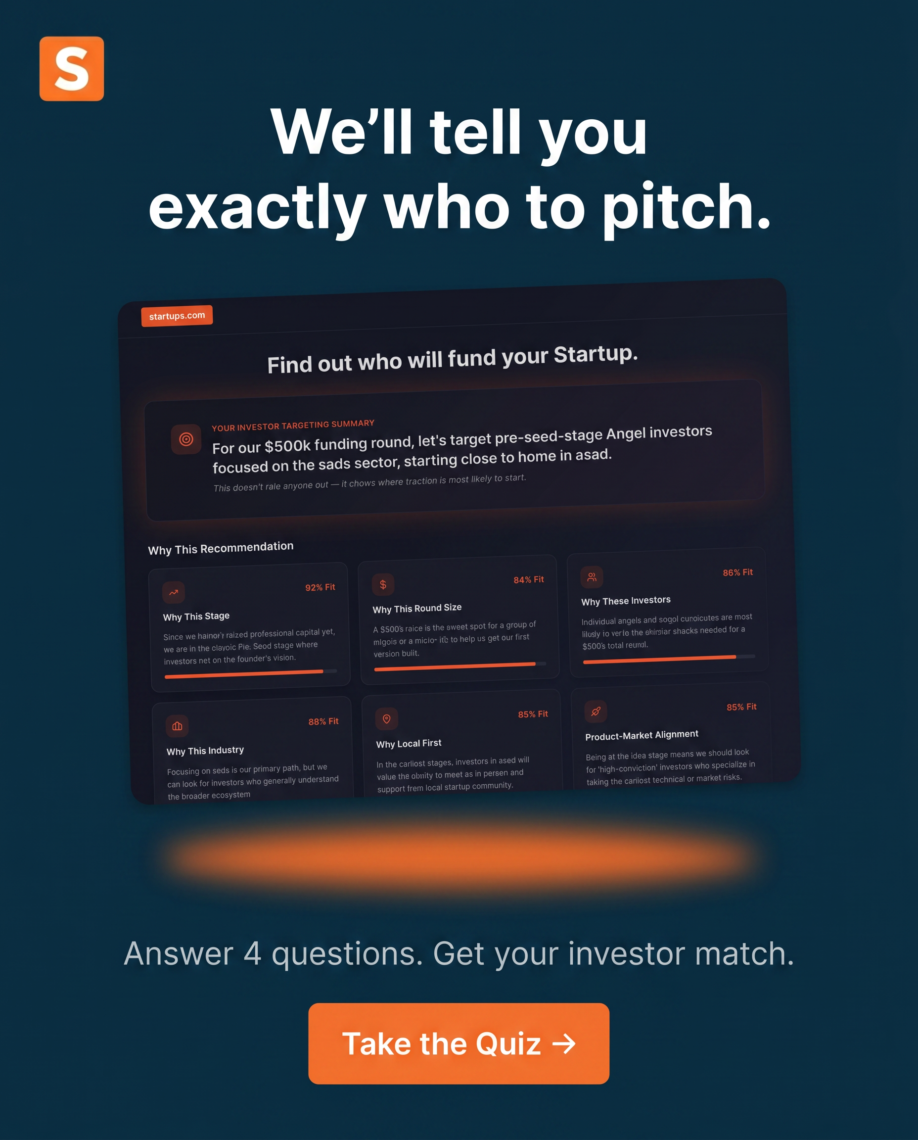 Startups.com Facebook ad