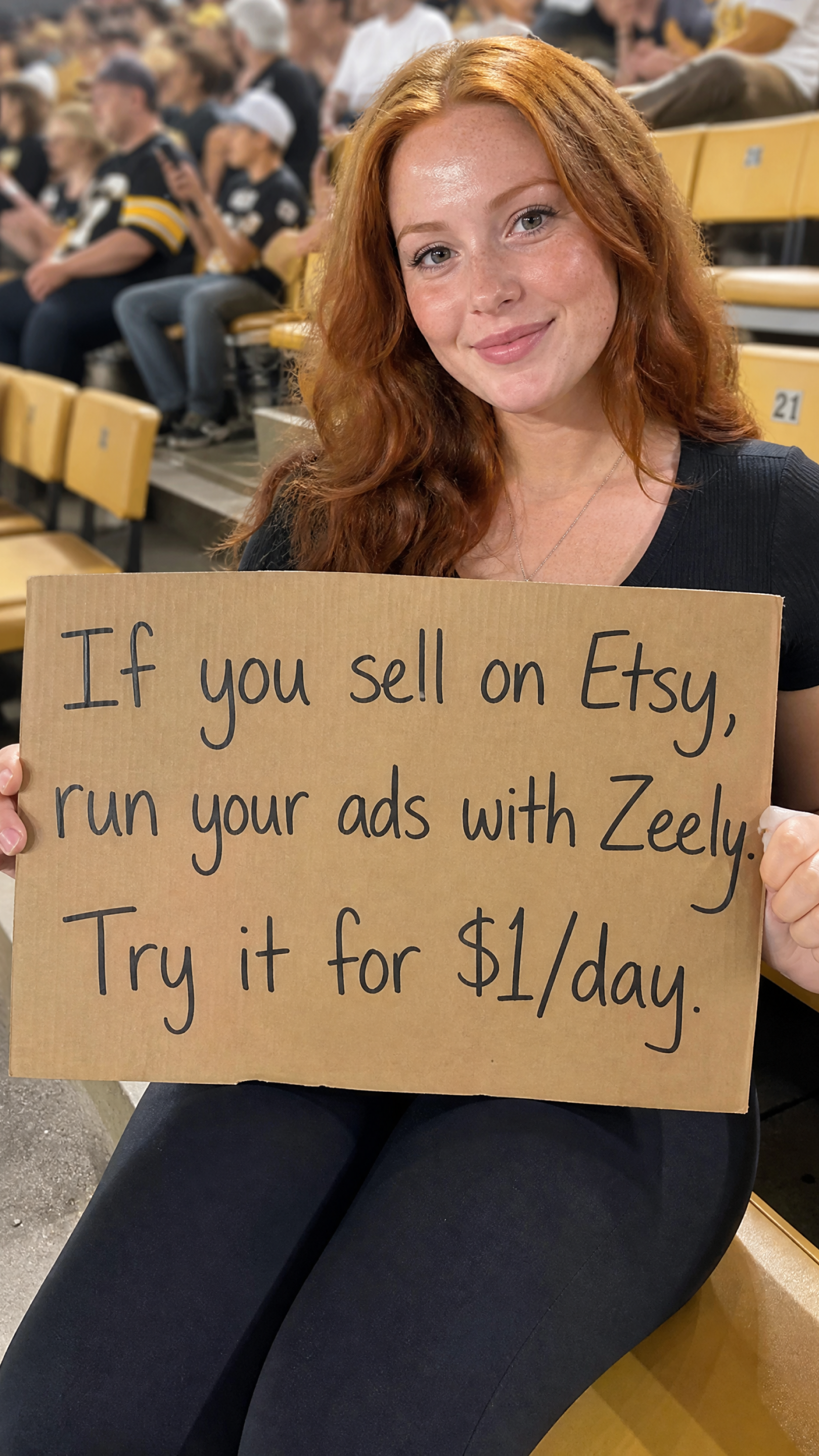 Zeely Facebook ad