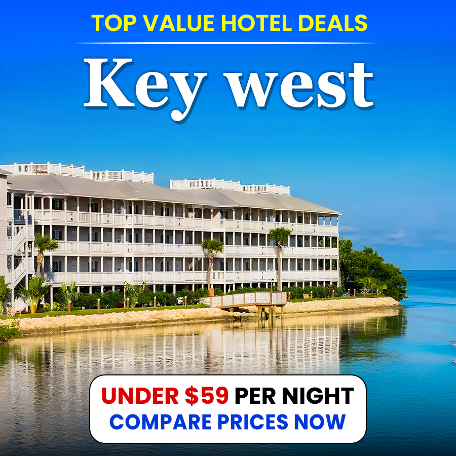 Adam Finds Facebook ad: Key West Hotel Prices, Book & Save Fast