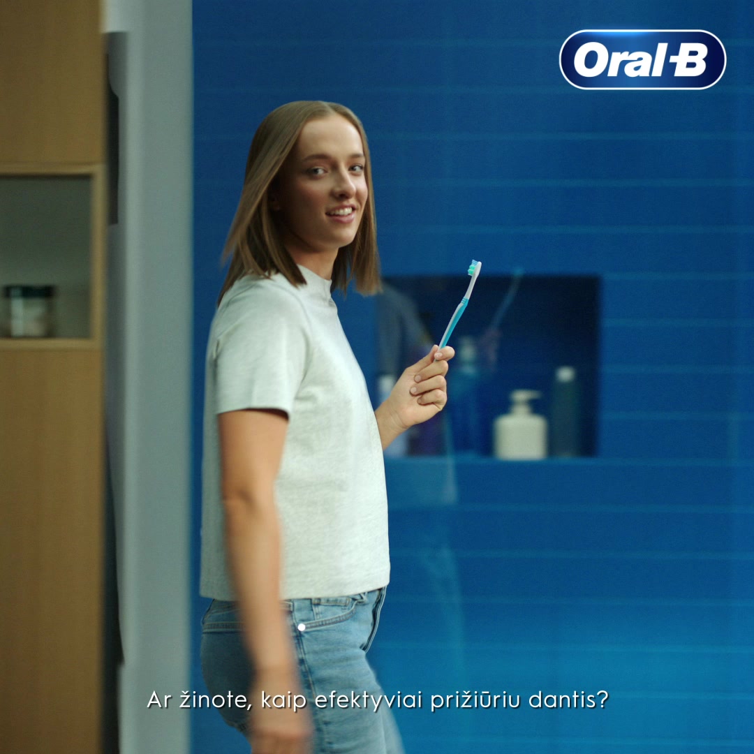 Oral-B CE Facebook ad: Elektrinis Oral-B iO
