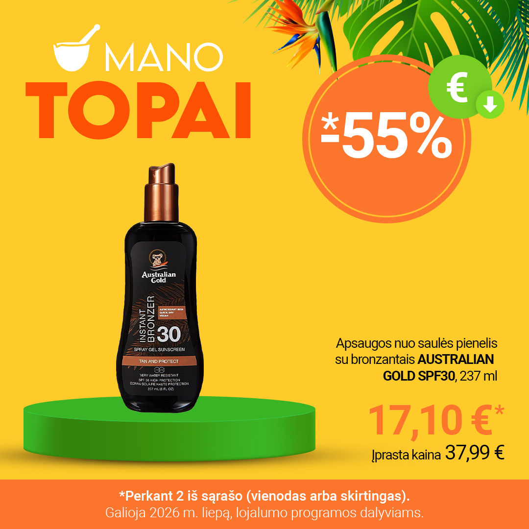 MANO vaistinė Facebook ad