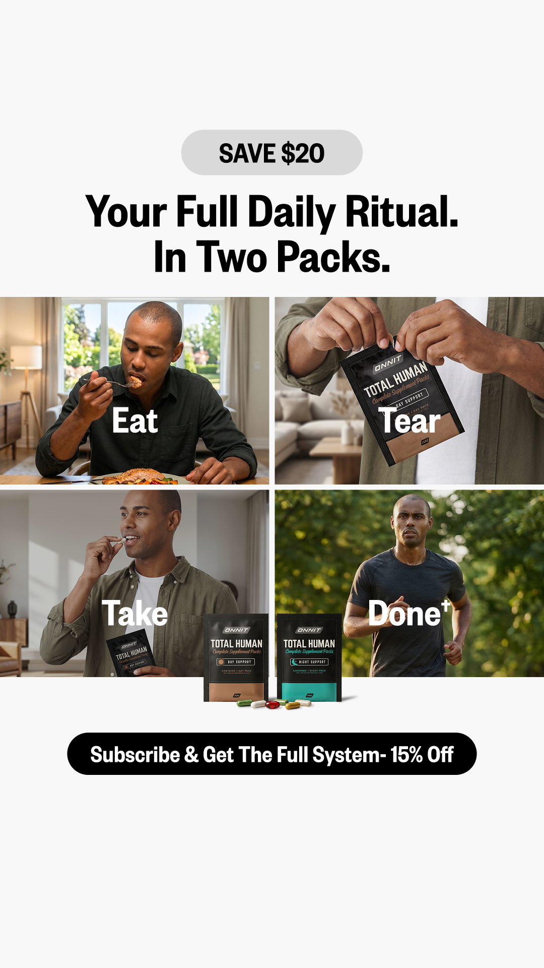 Onnit Facebook ad