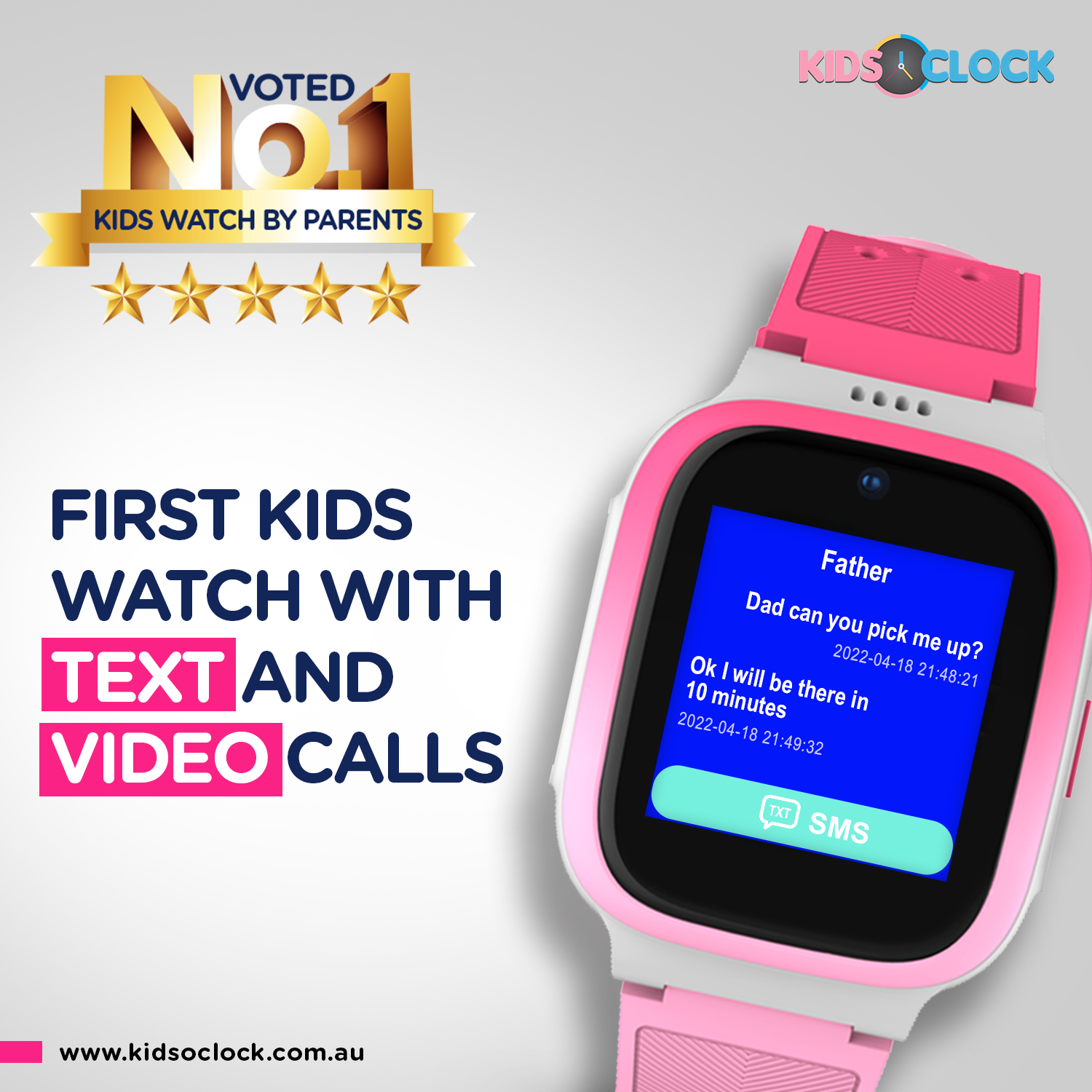 Kidsoclock Smart 4g Watch Facebook ad
