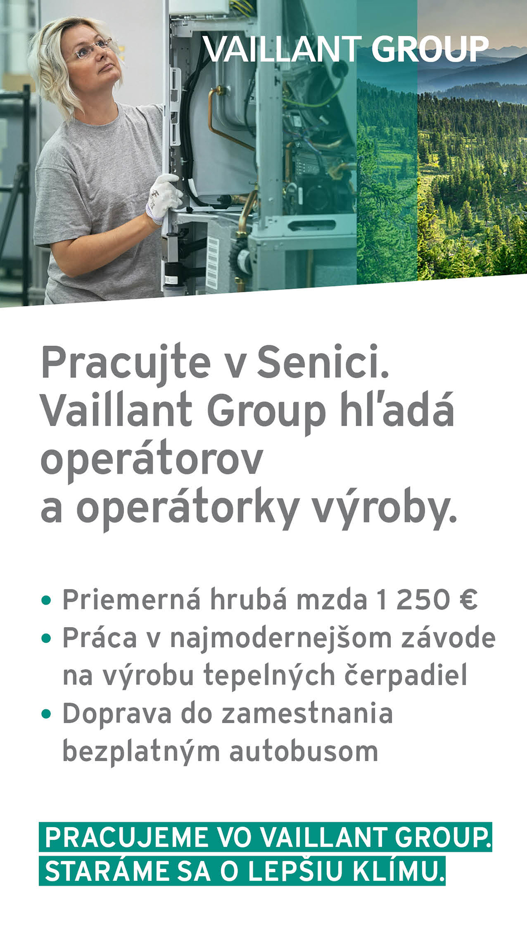 Vaillant Group Heat Pump Production, Senica Facebook ad
