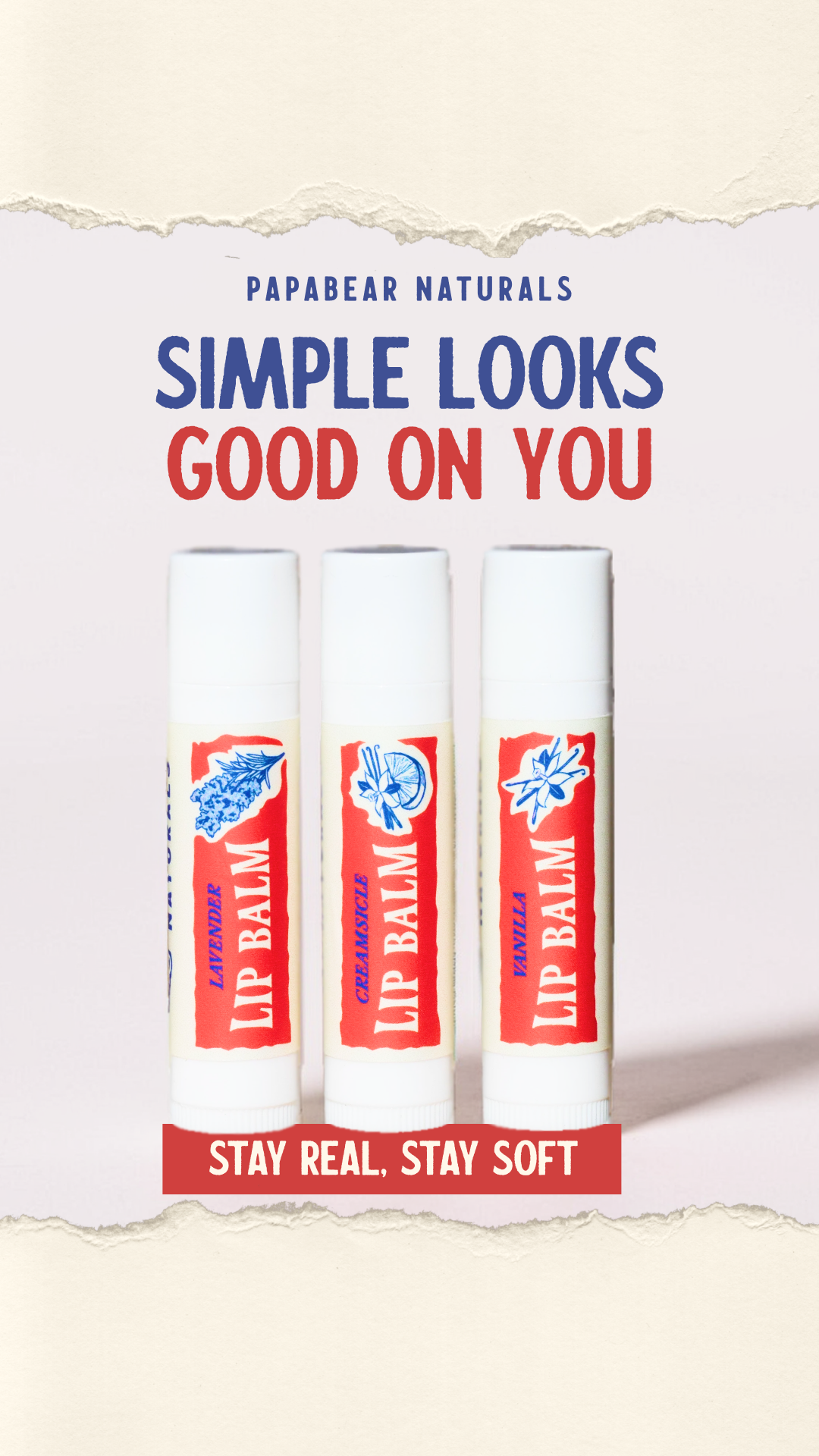 Papabear Naturals Facebook ad