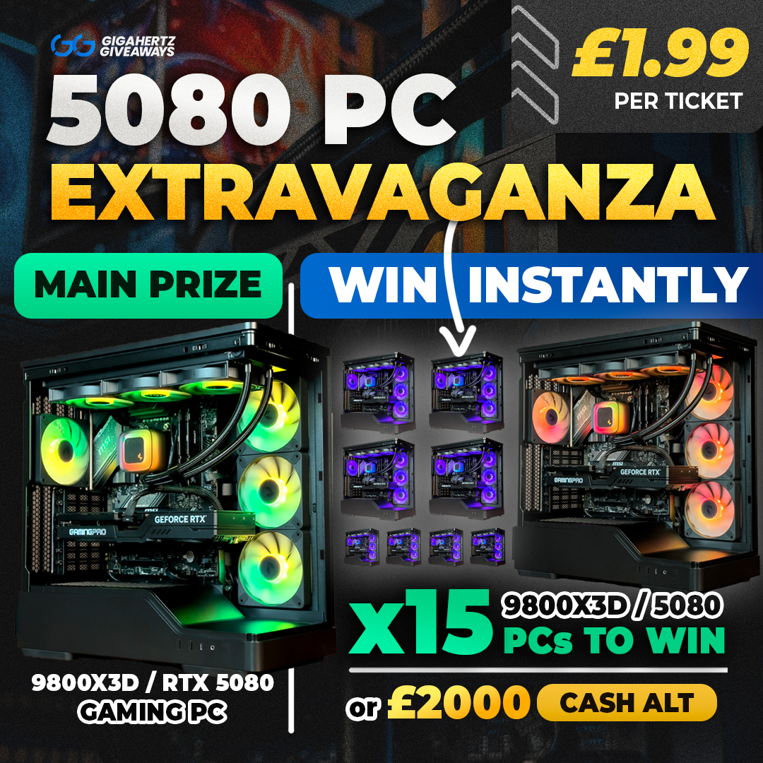 Gigahertz Giveaways UK Facebook ad
