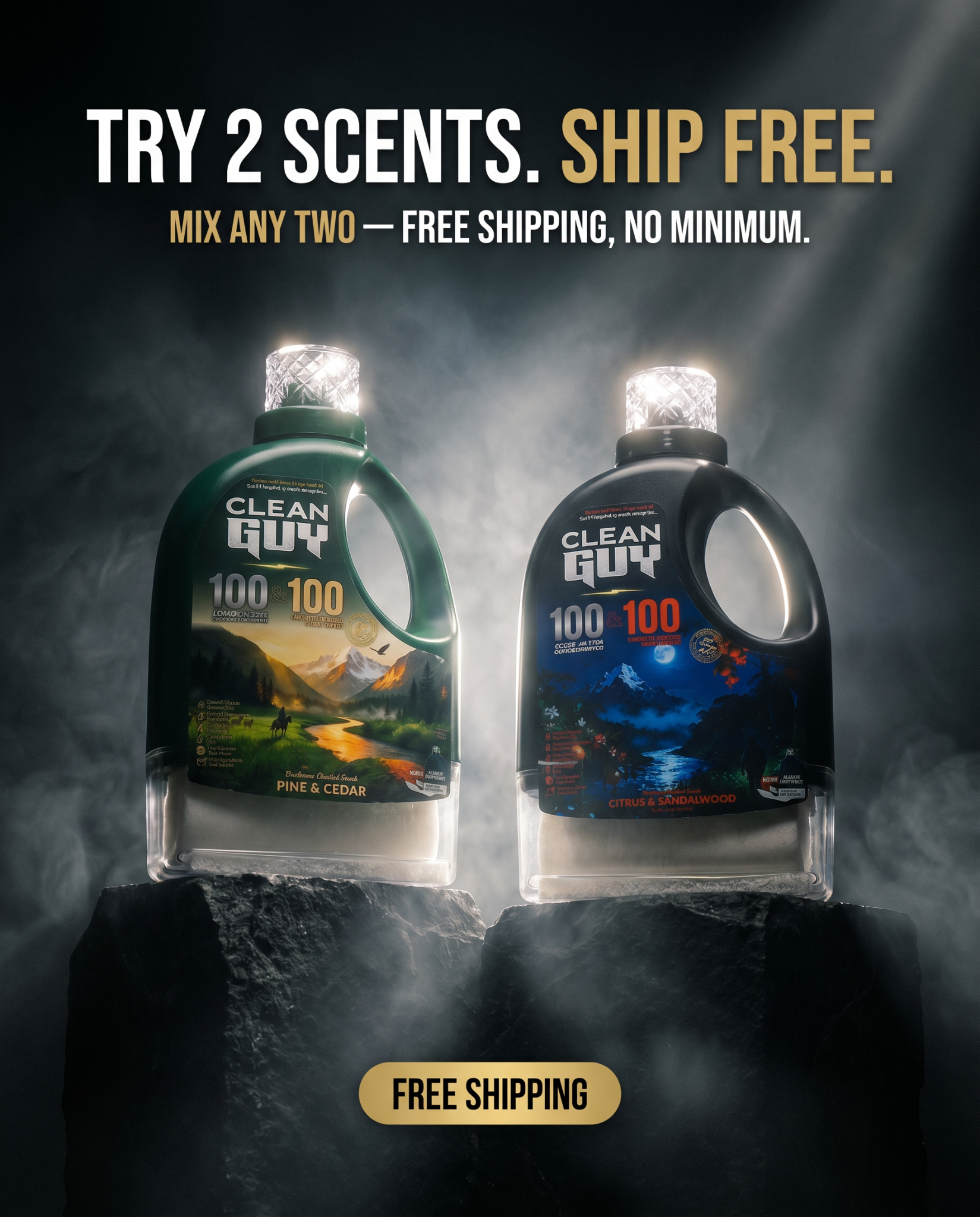 Clean Guy Facebook ad