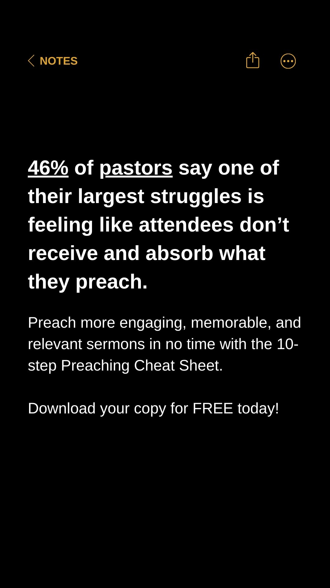 Carey Nieuwhof Facebook ad