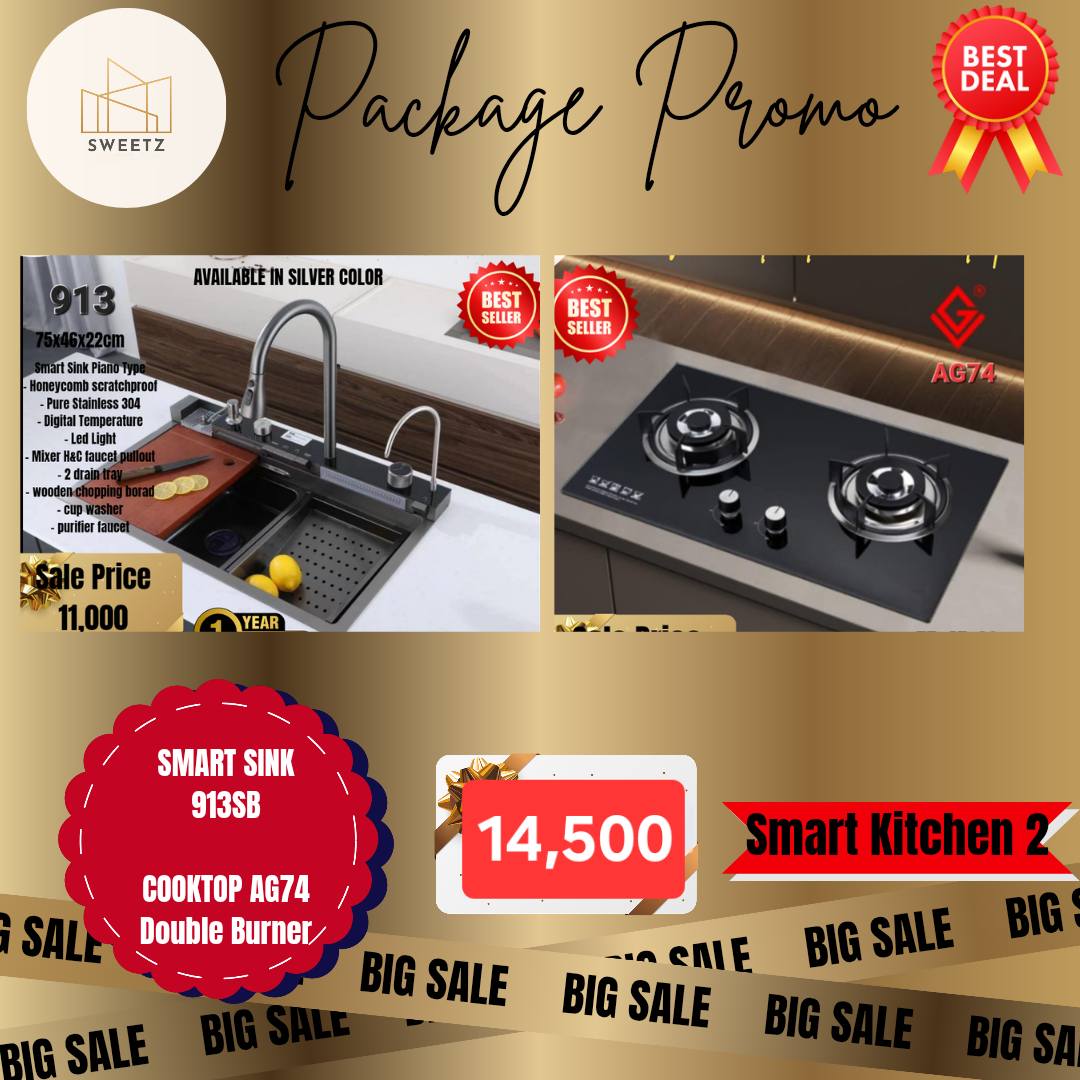Sweetz Kitchen and Toilet Equipments Facebook ad: Upgrade your home with modern, stylish, and quality…