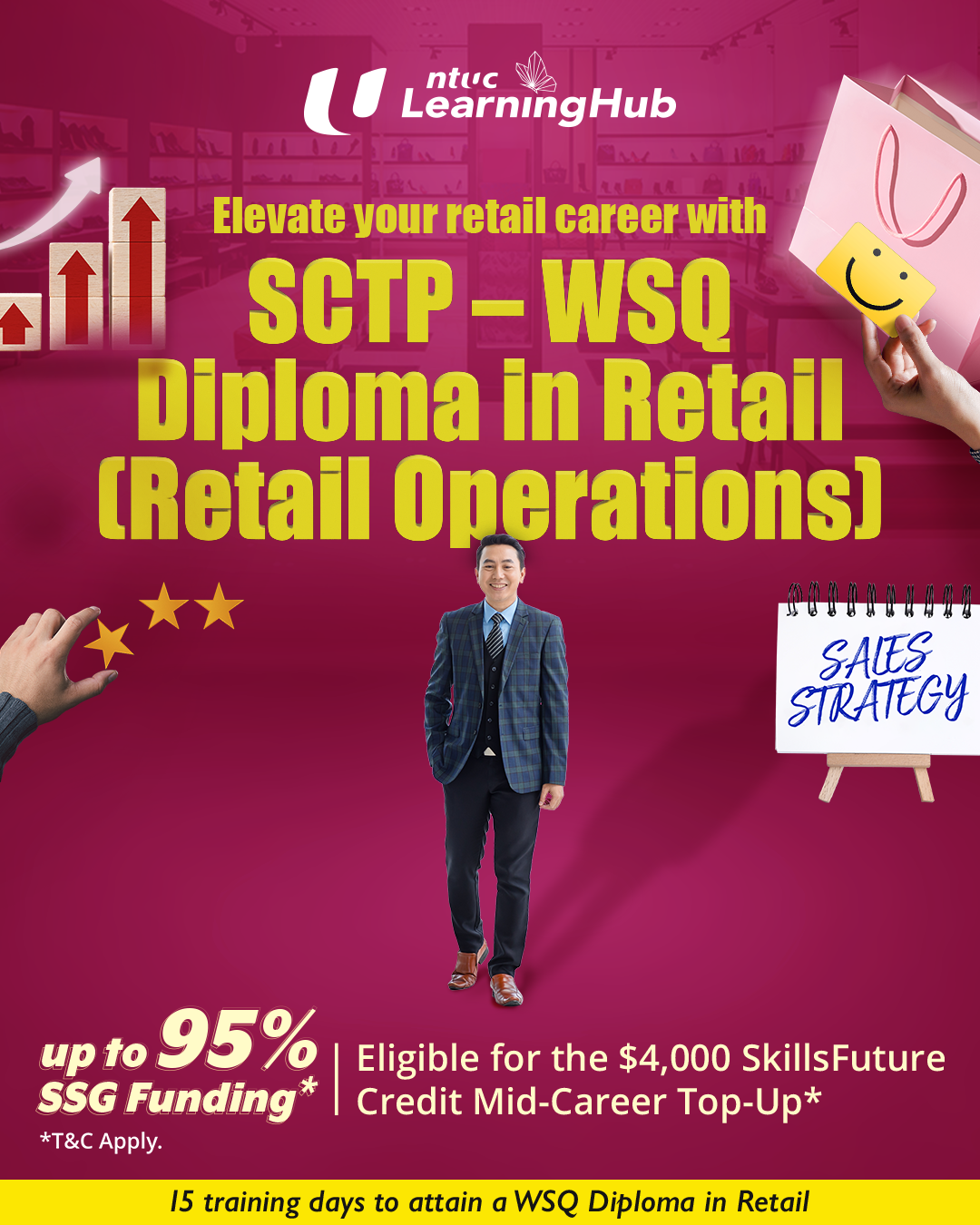 NTUC LearningHub Facebook ad