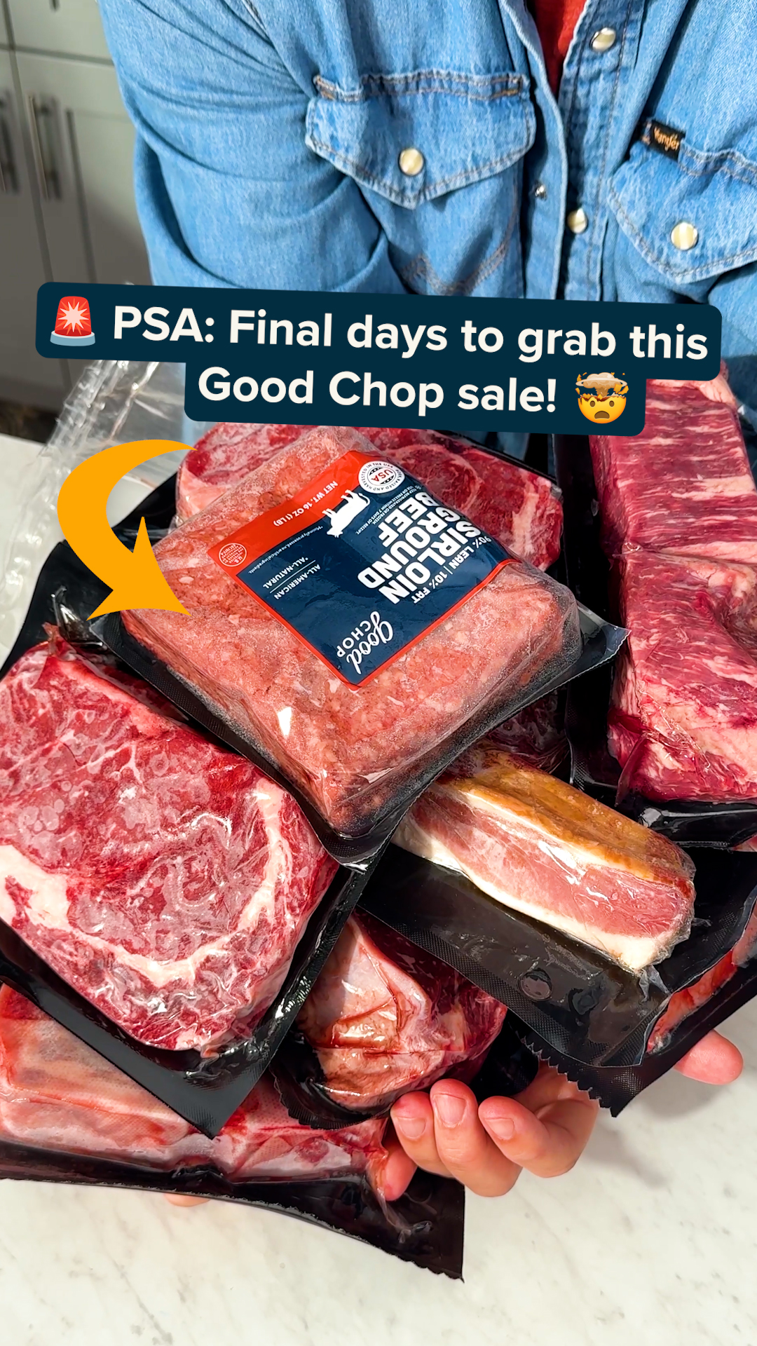 GoodChop Facebook ad