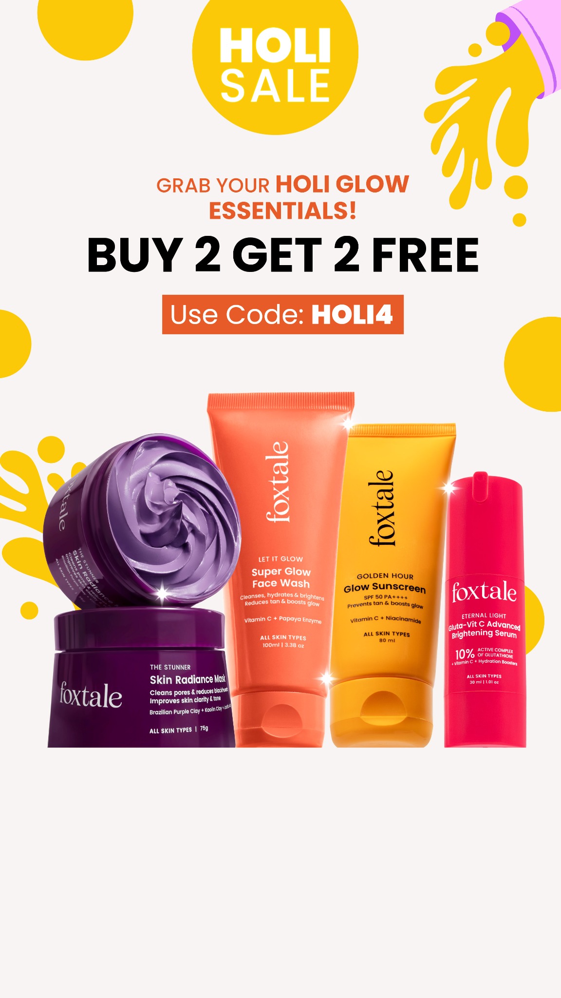 Foxtale Facebook ad