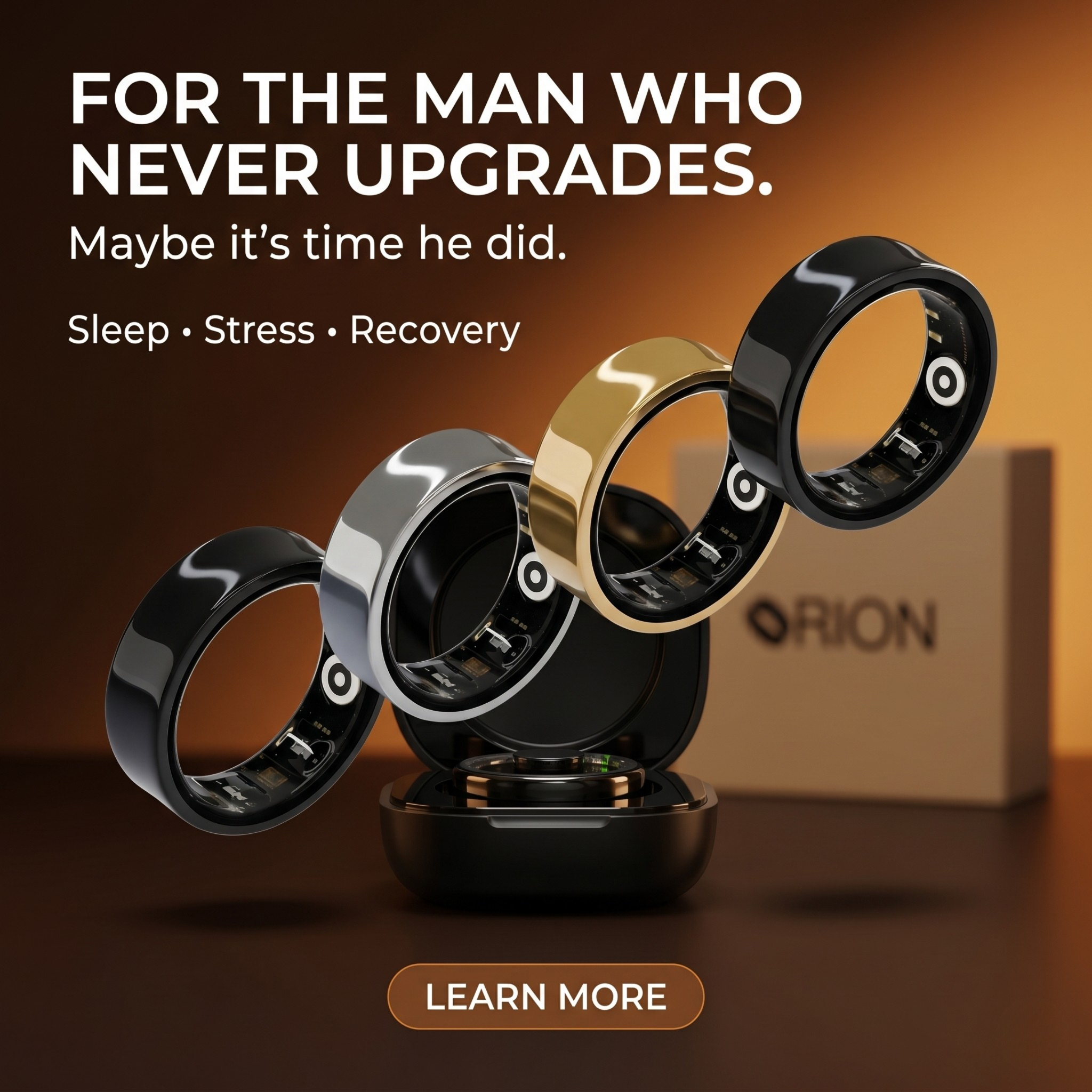 Orion Smart Ring PH Facebook ad: Use Code SUPERDAD10 for 10%