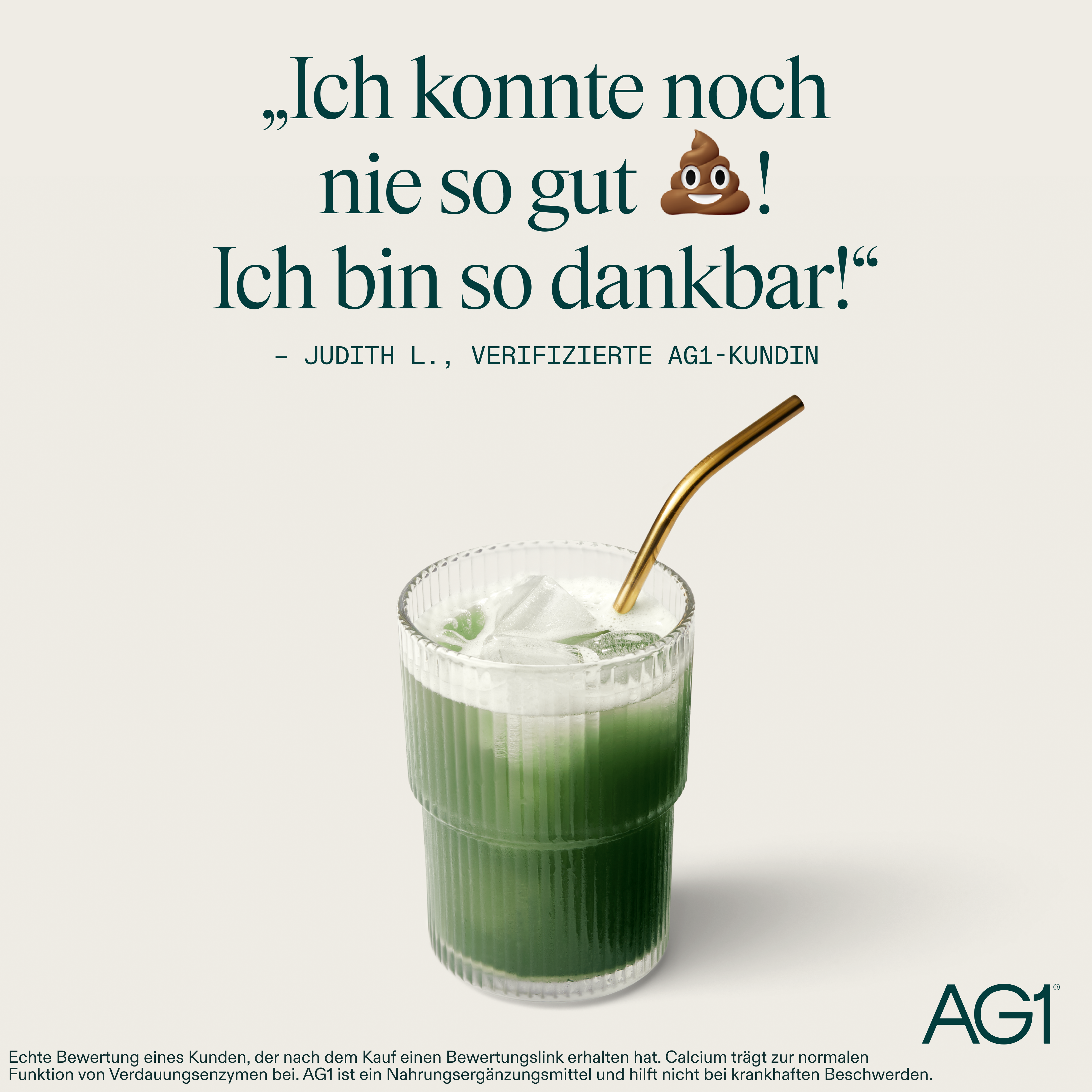 AG1 Deutschland Facebook ad