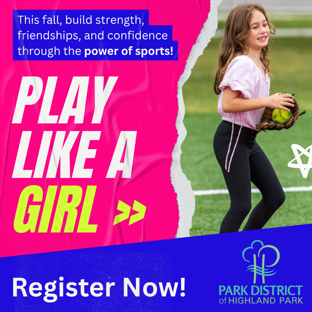 Park District of Highland Park Facebook ad: This fall, let her discover the power of…