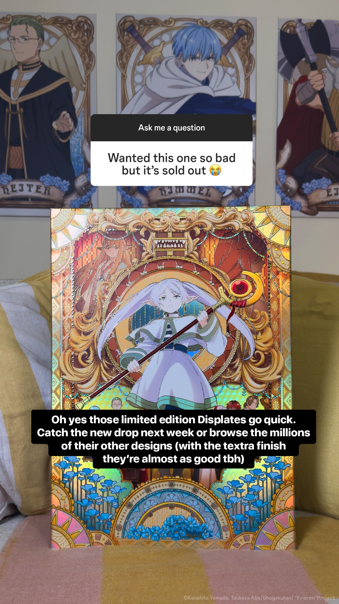Displate Facebook ad
