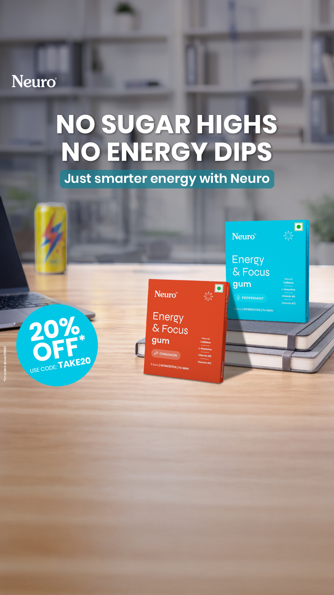 NeuroGum India Facebook ad