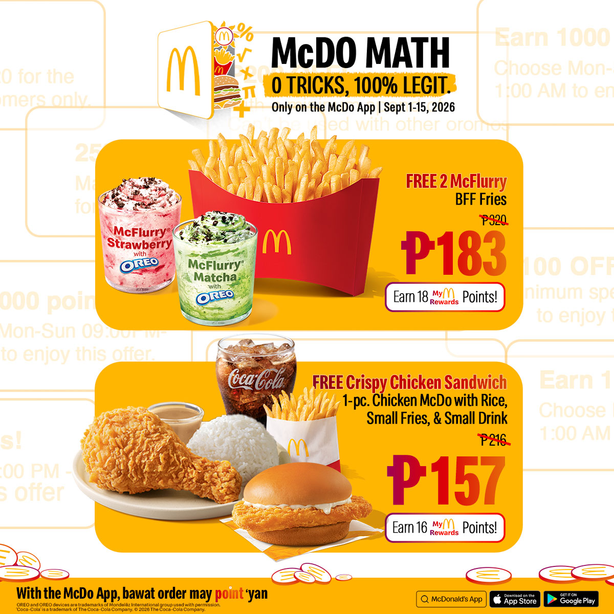 McDonald's Facebook ad