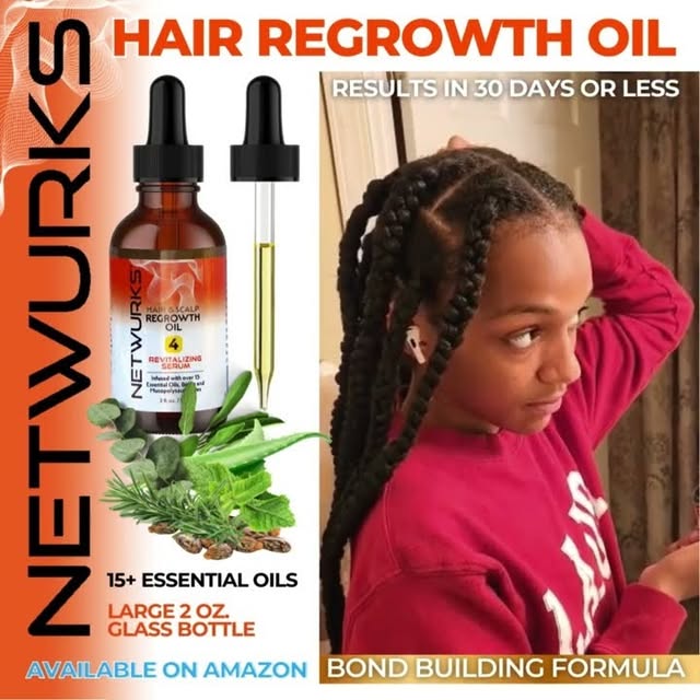 Netwurks Pro, hair care products that help your hair grow faster Facebook ad