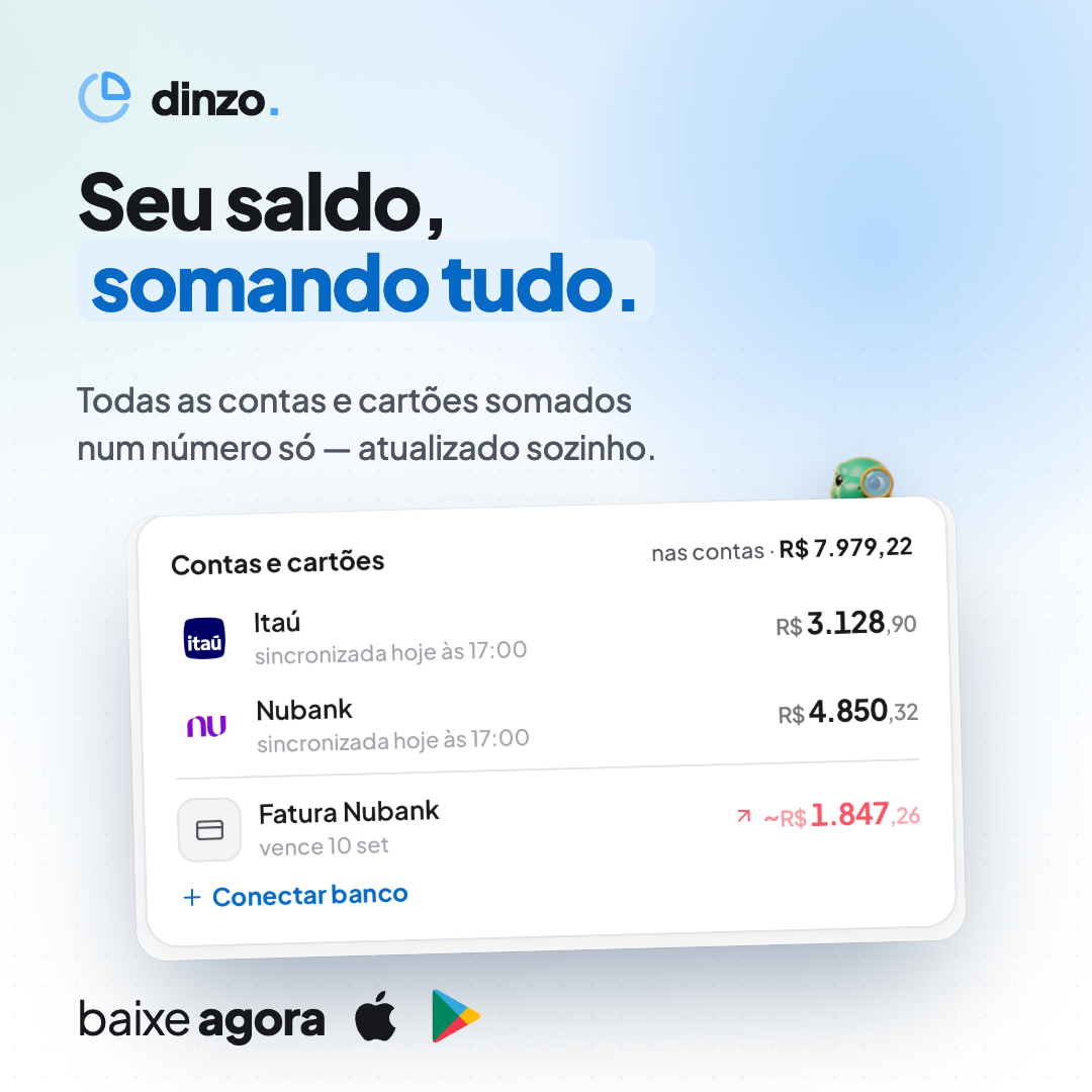 Dinzo Facebook ad: Dinzo: Finanças Pessoais