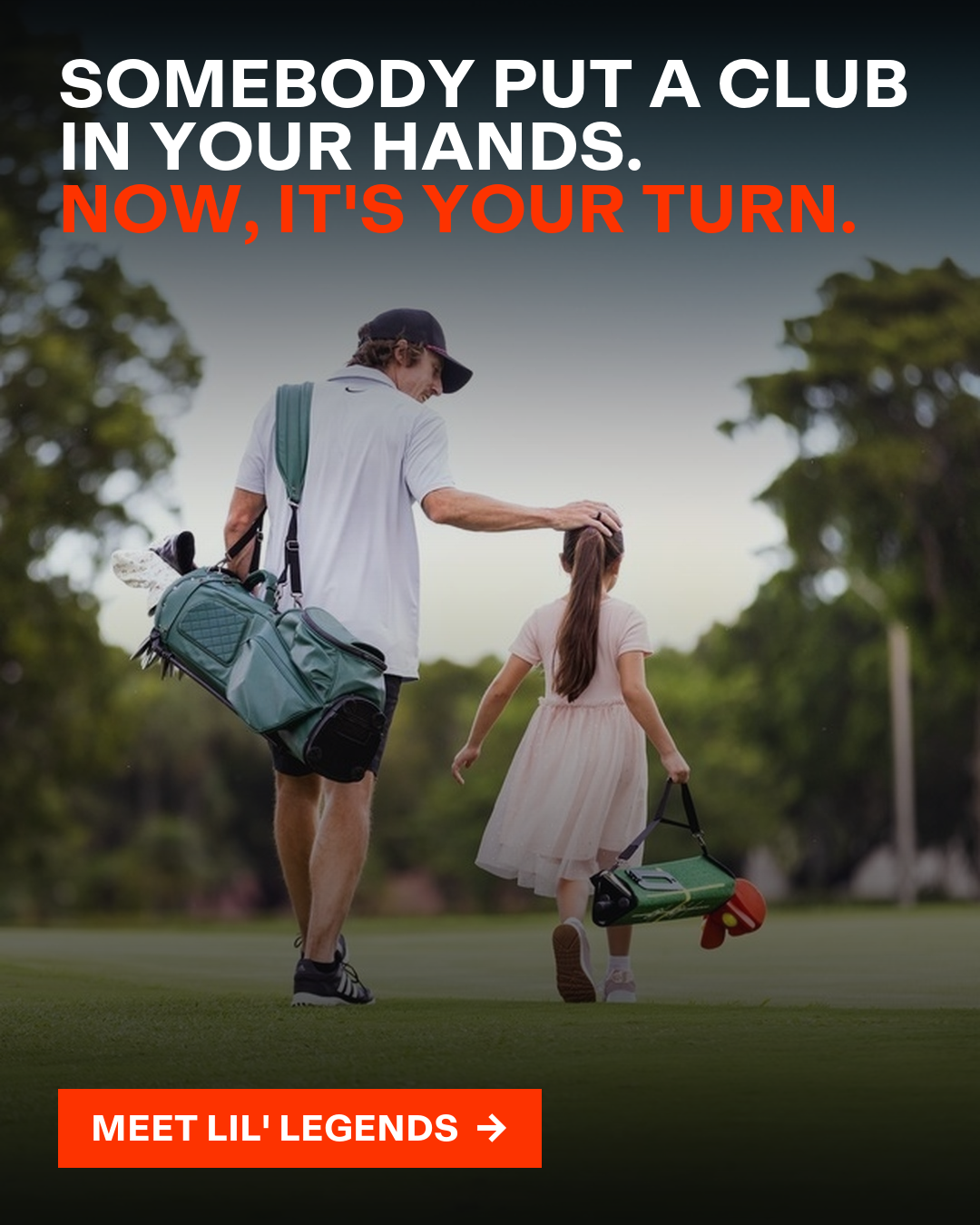 Performance Golf Facebook ad