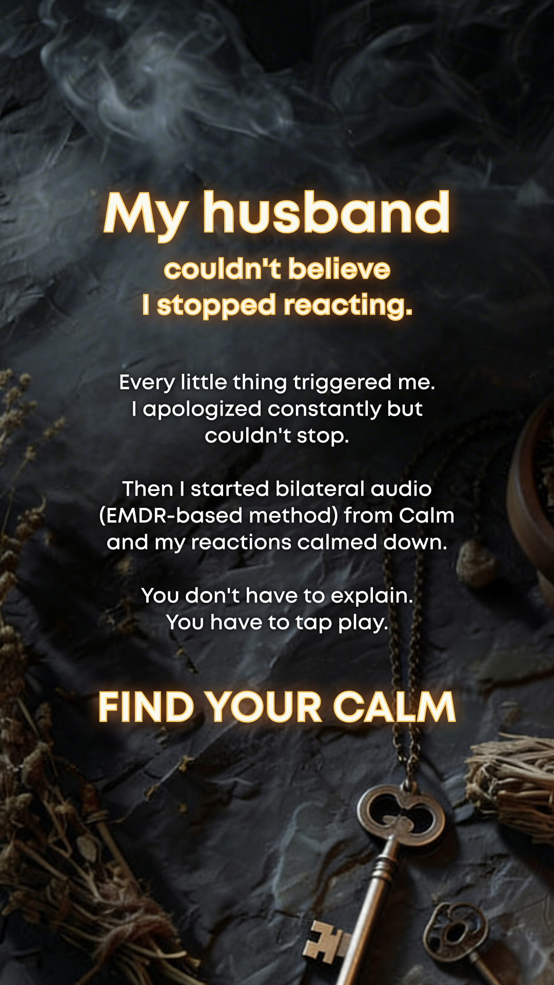 Calm Facebook ad