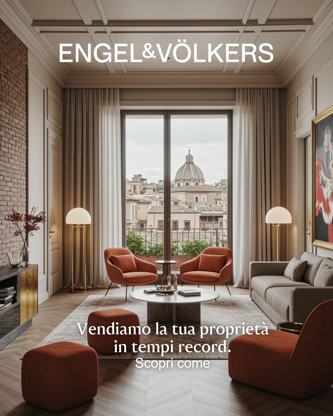 Engel & Völkers Roma Facebook ad