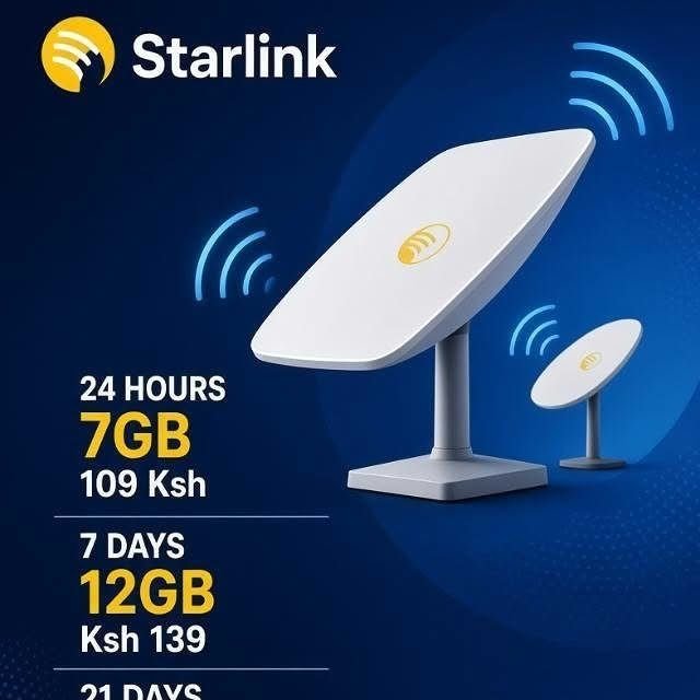 Starlink data offer Facebook ad: *Starlink Internet Packages*