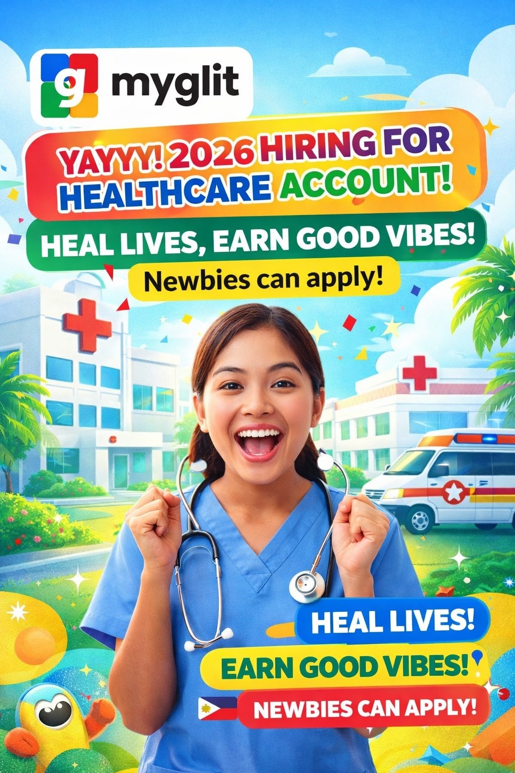 Rtec BPO Facebook ad: EMERGENCY: Your wallet needs immediate medical attention.