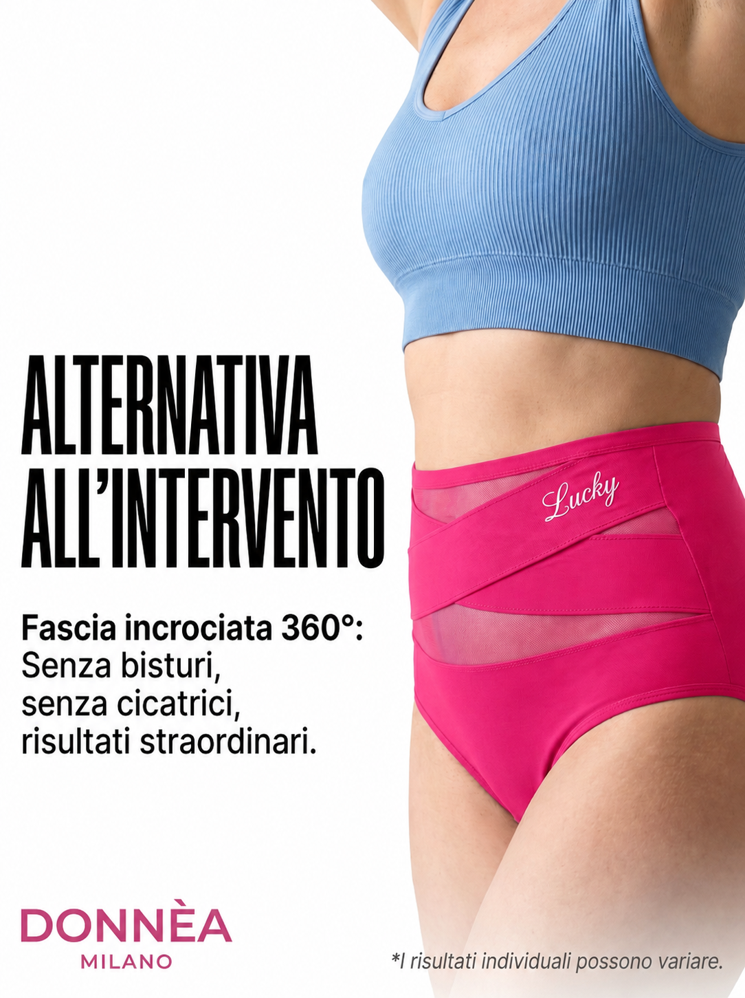 Donnea Milano Facebook ad: Ogni mattina si mette di profilo davanti allo specchio. E…