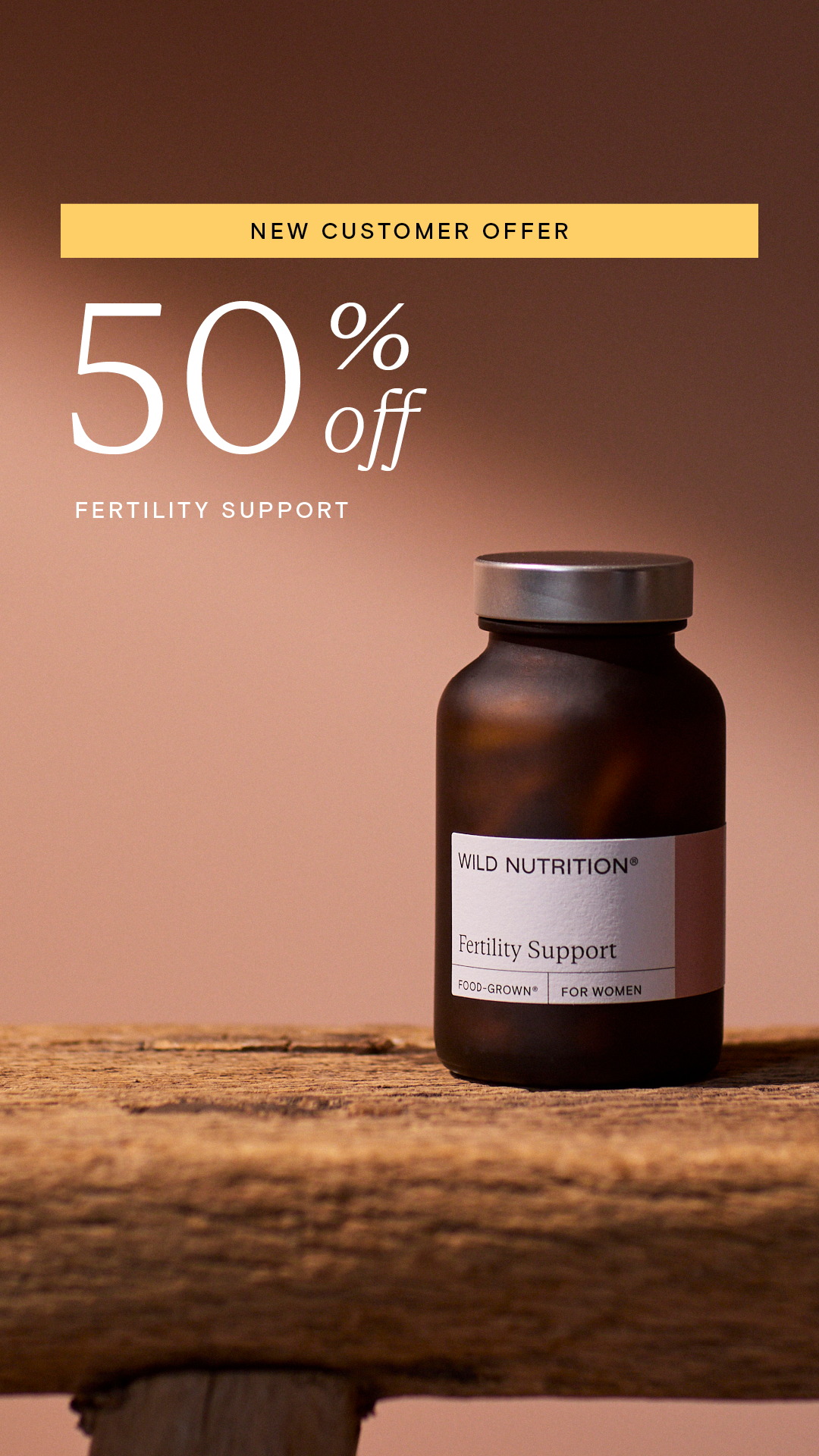 Wild Nutrition Facebook ad
