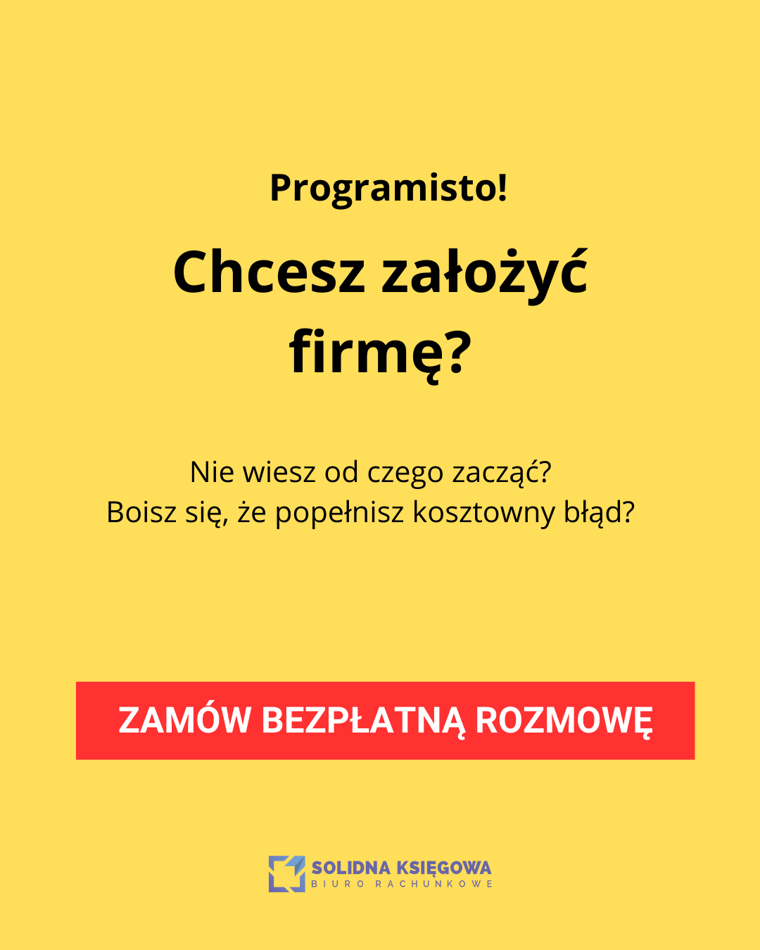 Biuro Rachunkowe Solidna Księgowa Facebook ad from Mar 10, 2026