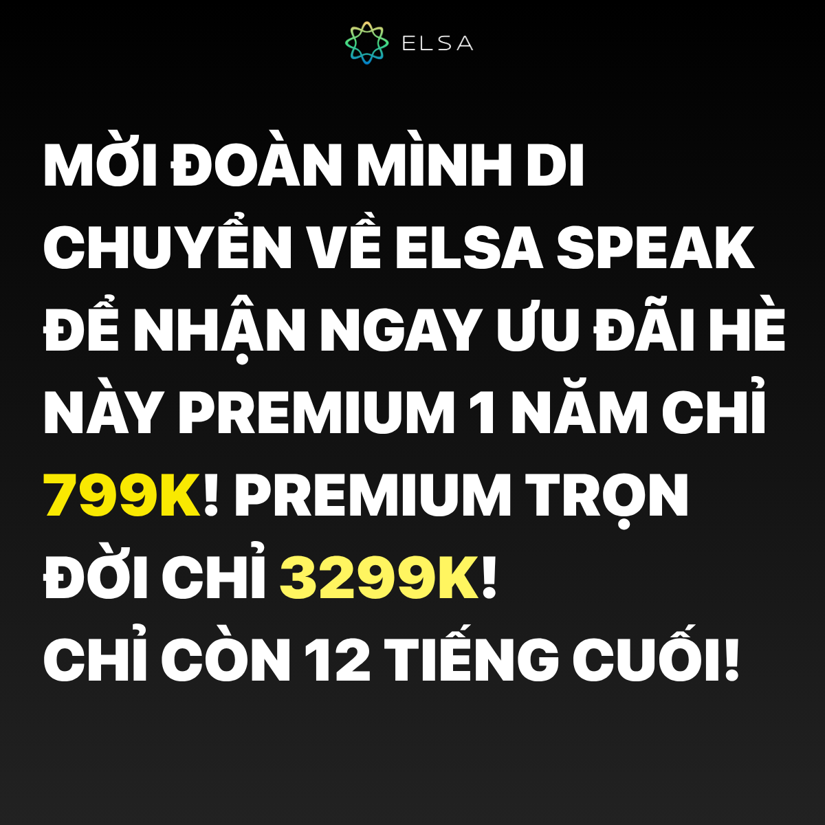 ELSA Speak Vietnam Facebook ad