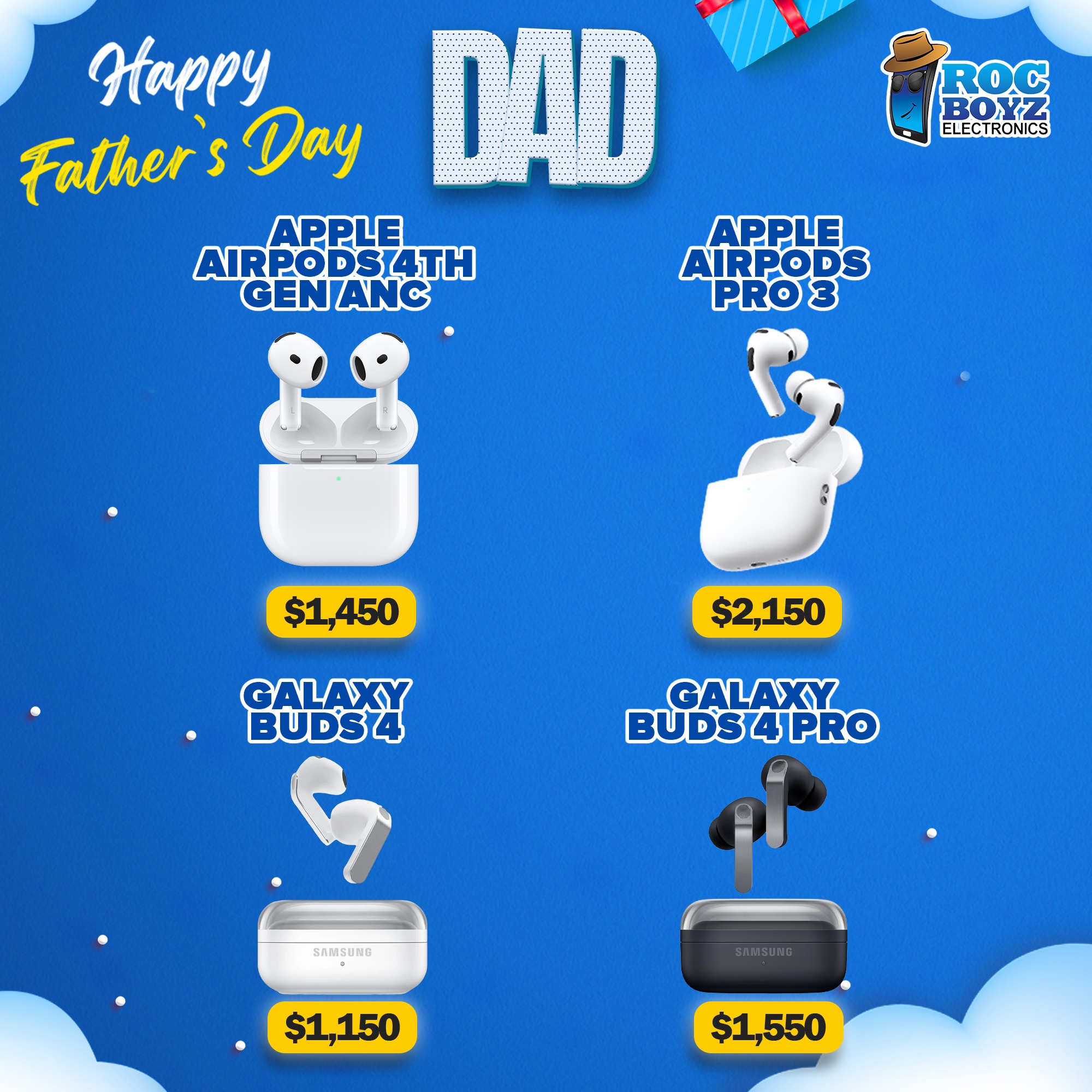 Roc Boyz Electronics Ltd Facebook ad: ROC BOYZ JUNE PRICELIST