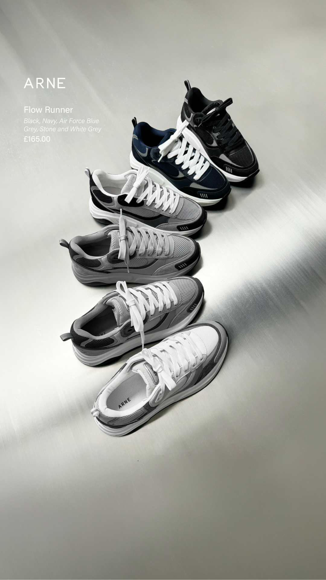 Arne Facebook ad: ARNE FLOW RUNNER
