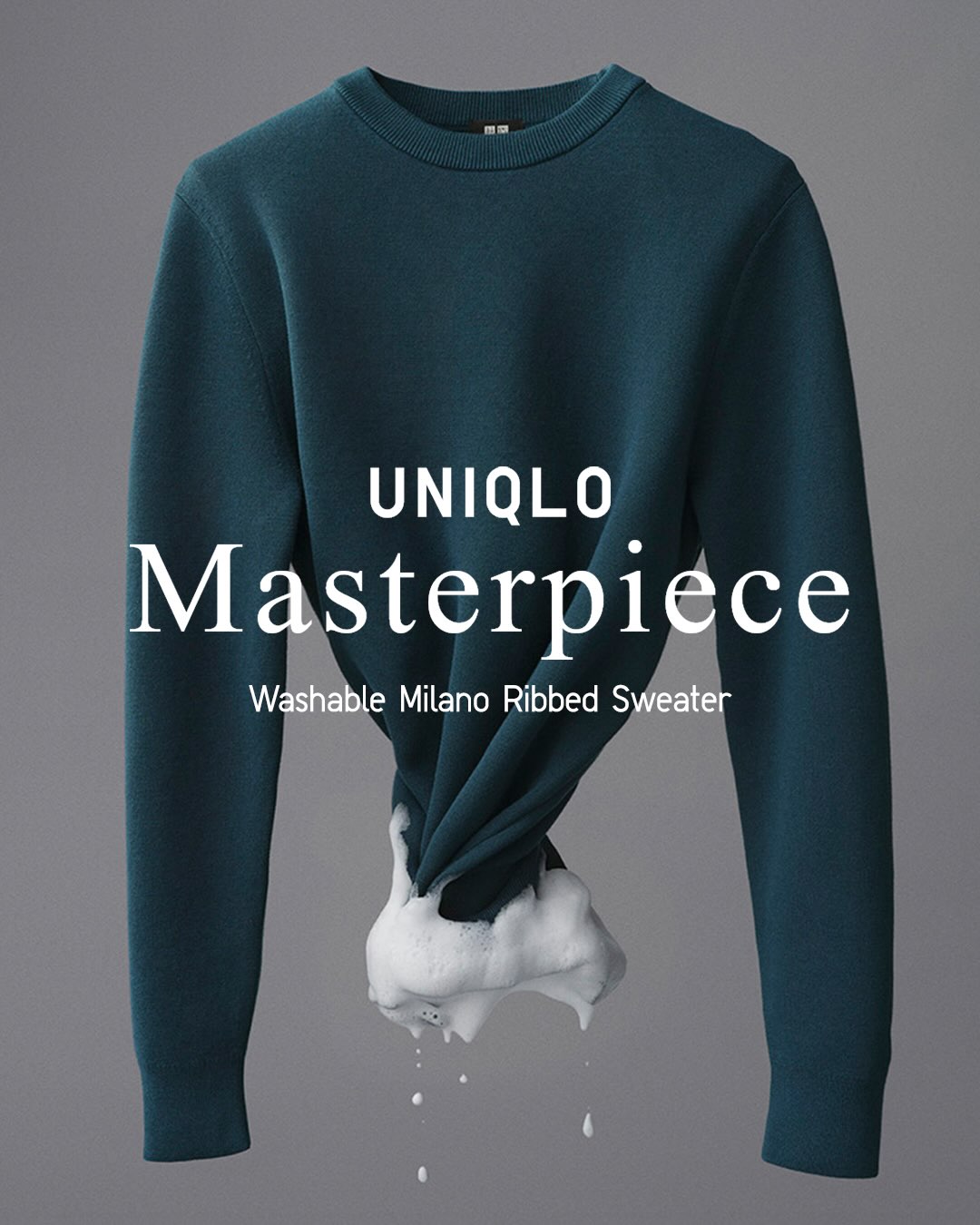 Uniqlo India Facebook ad: Meet the UNIQLO Washable Milano Ribbed Sweater.