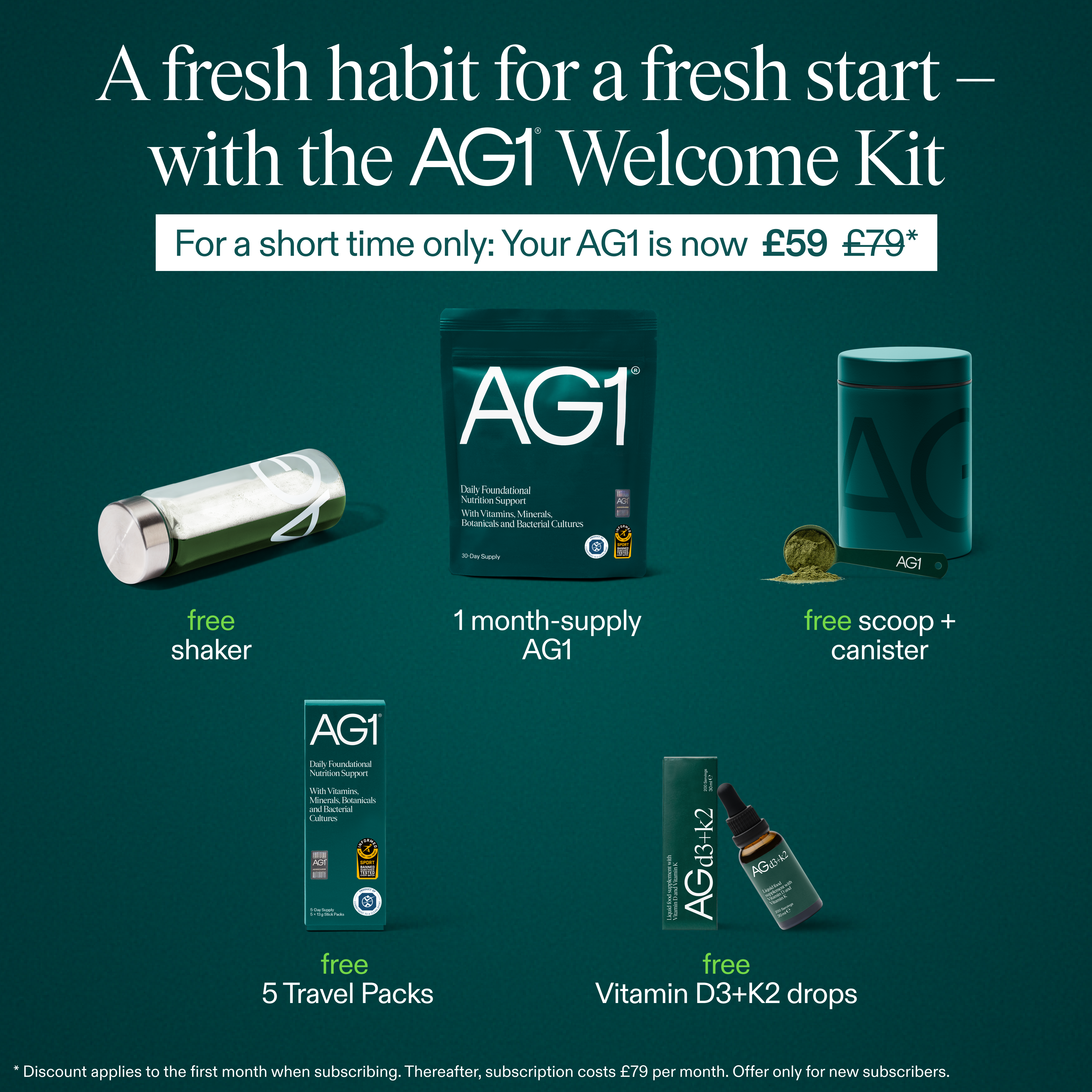 AG1 by Athletic Greens Facebook ad